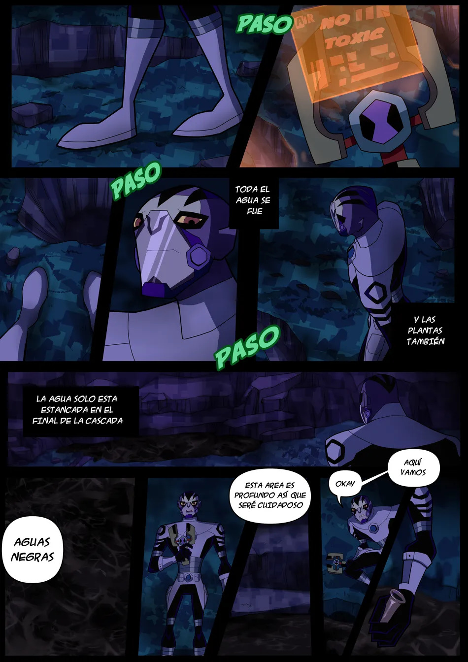 Benzarro Comic – BEN10 x ROOK