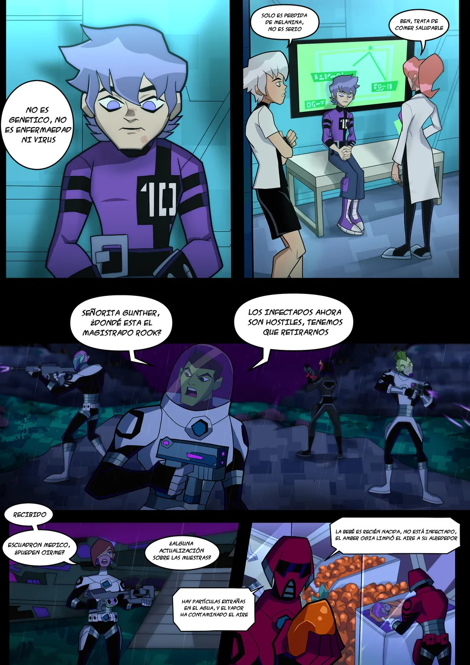 Benzarro Comic – BEN10 x ROOK