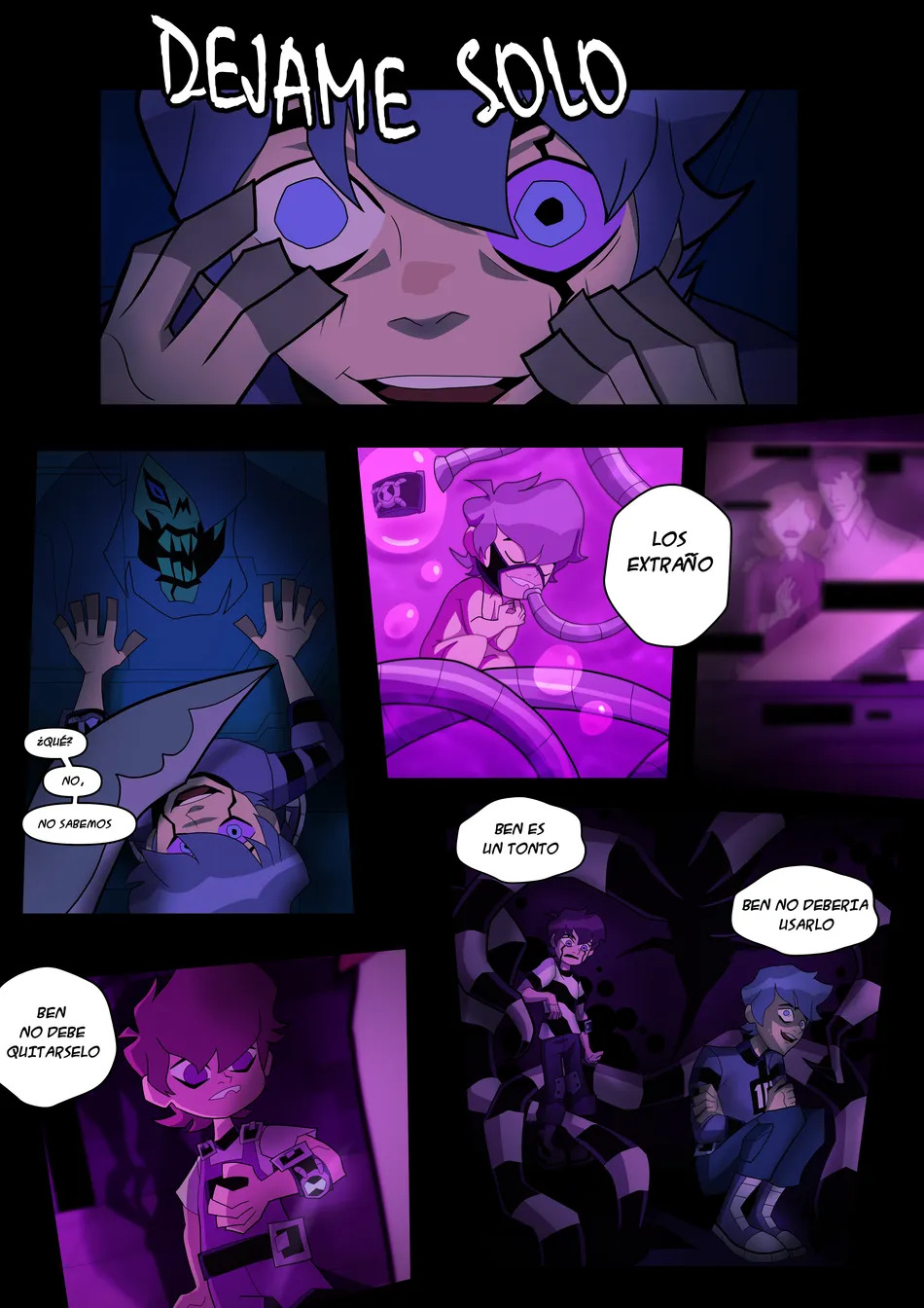Benzarro Comic – BEN10 x ROOK