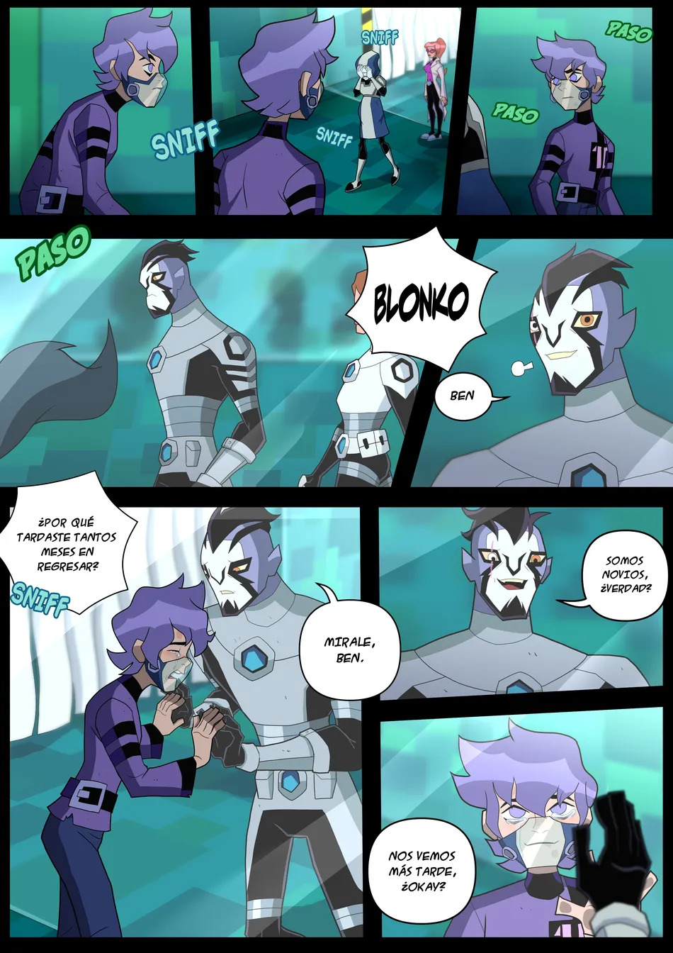 Benzarro Comic – BEN10 x ROOK