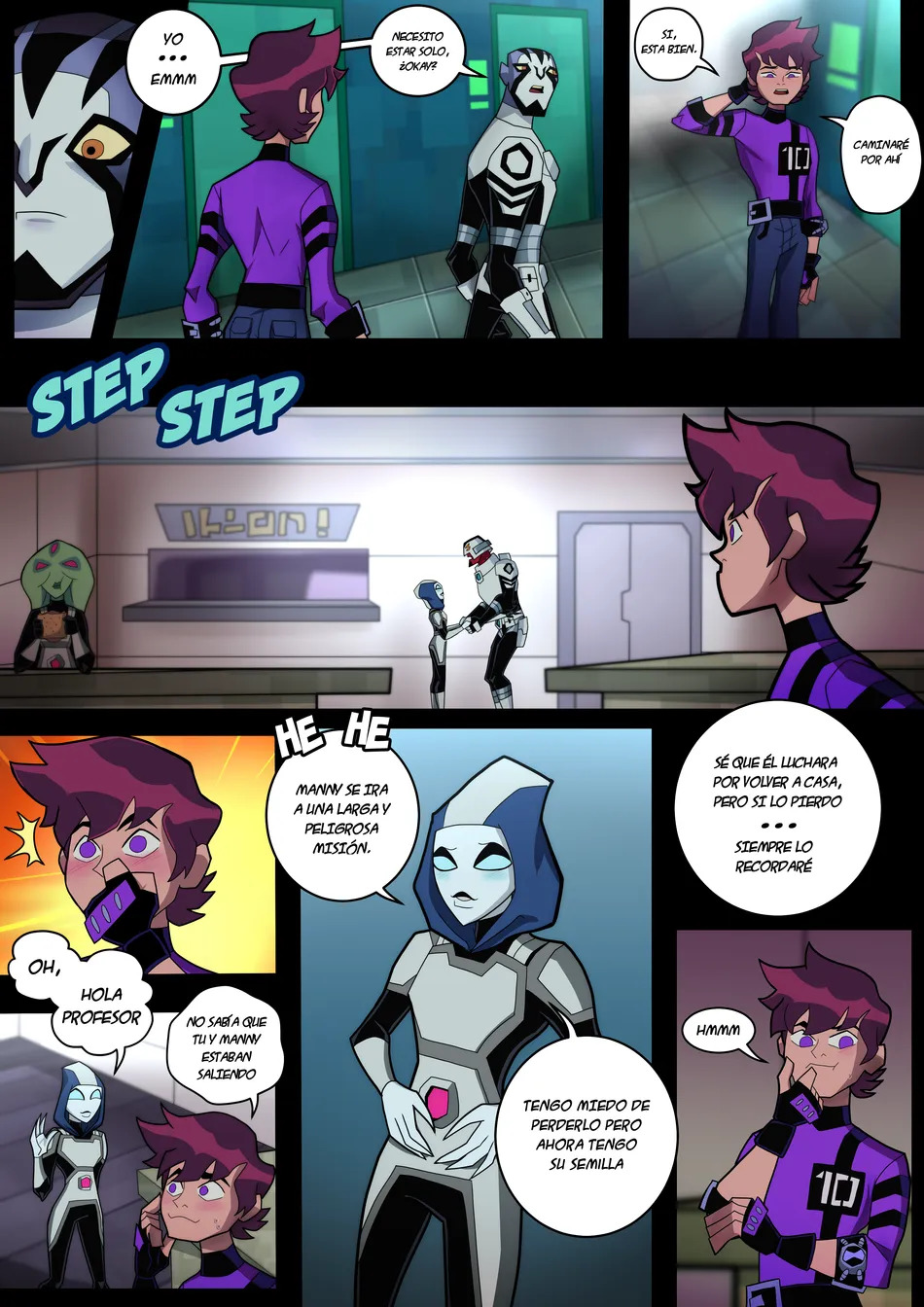 Benzarro Comic – BEN10 x ROOK