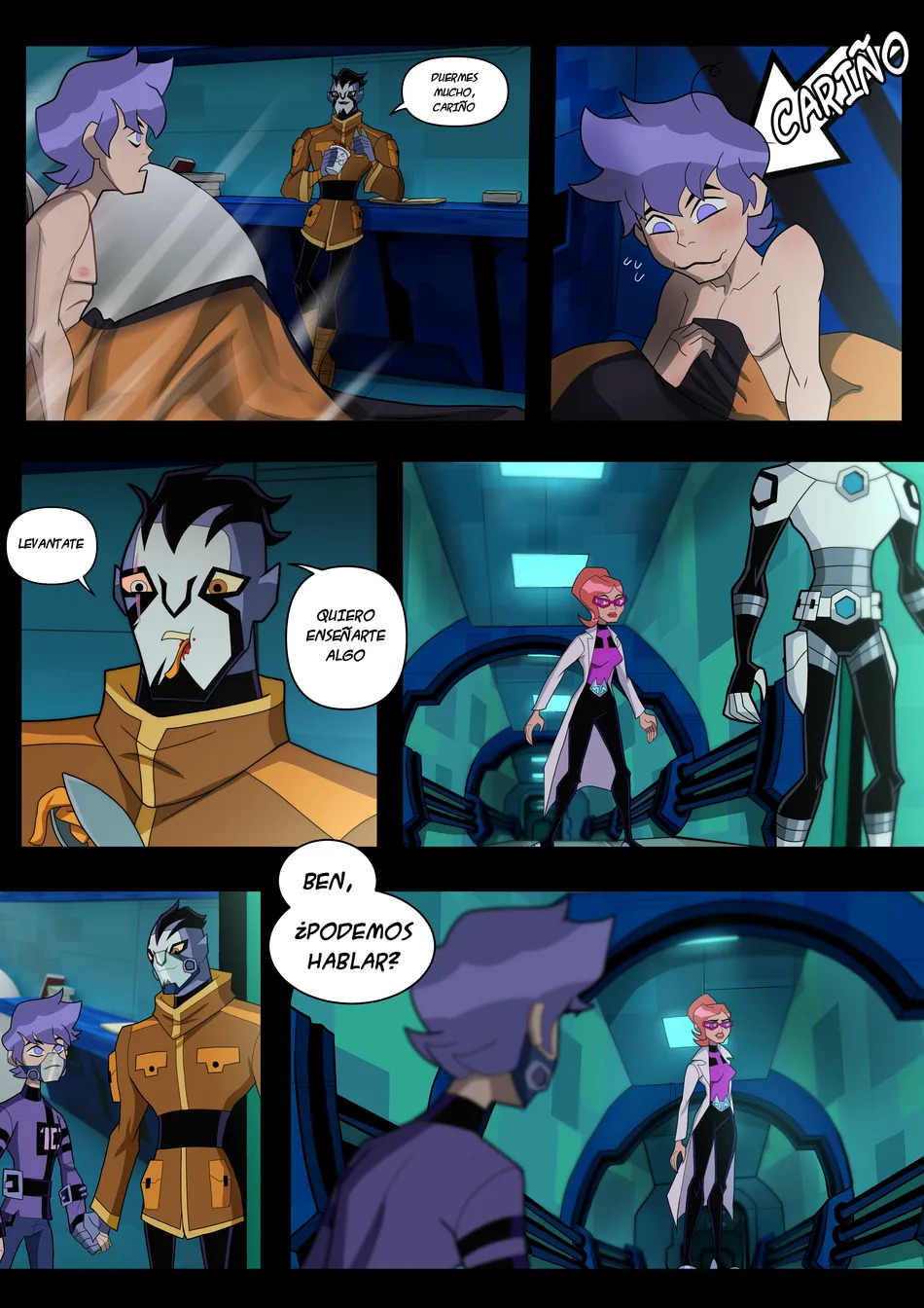 Benzarro Comic – BEN10 x ROOK