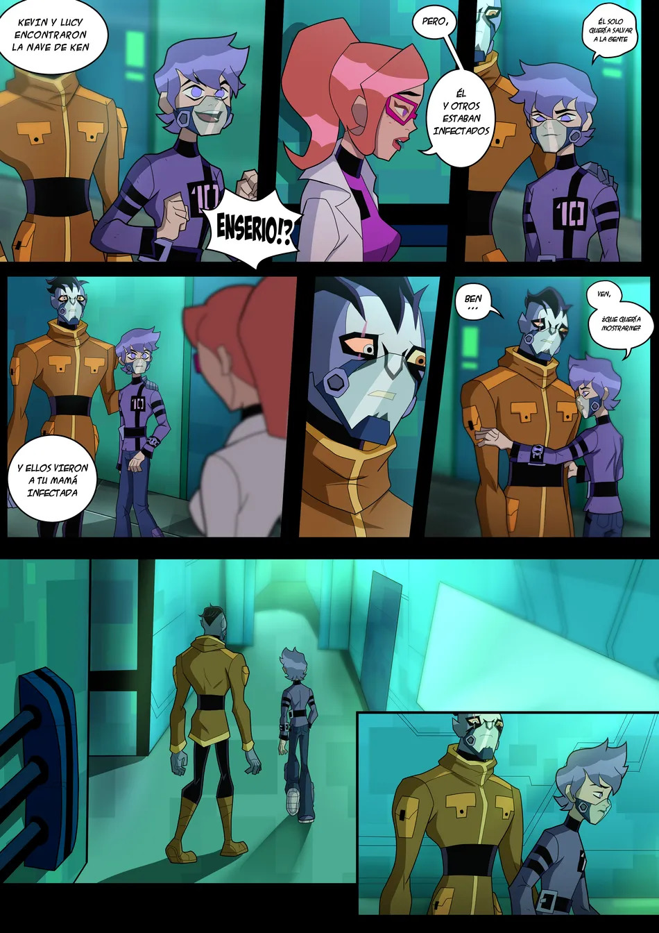 Benzarro Comic – BEN10 x ROOK