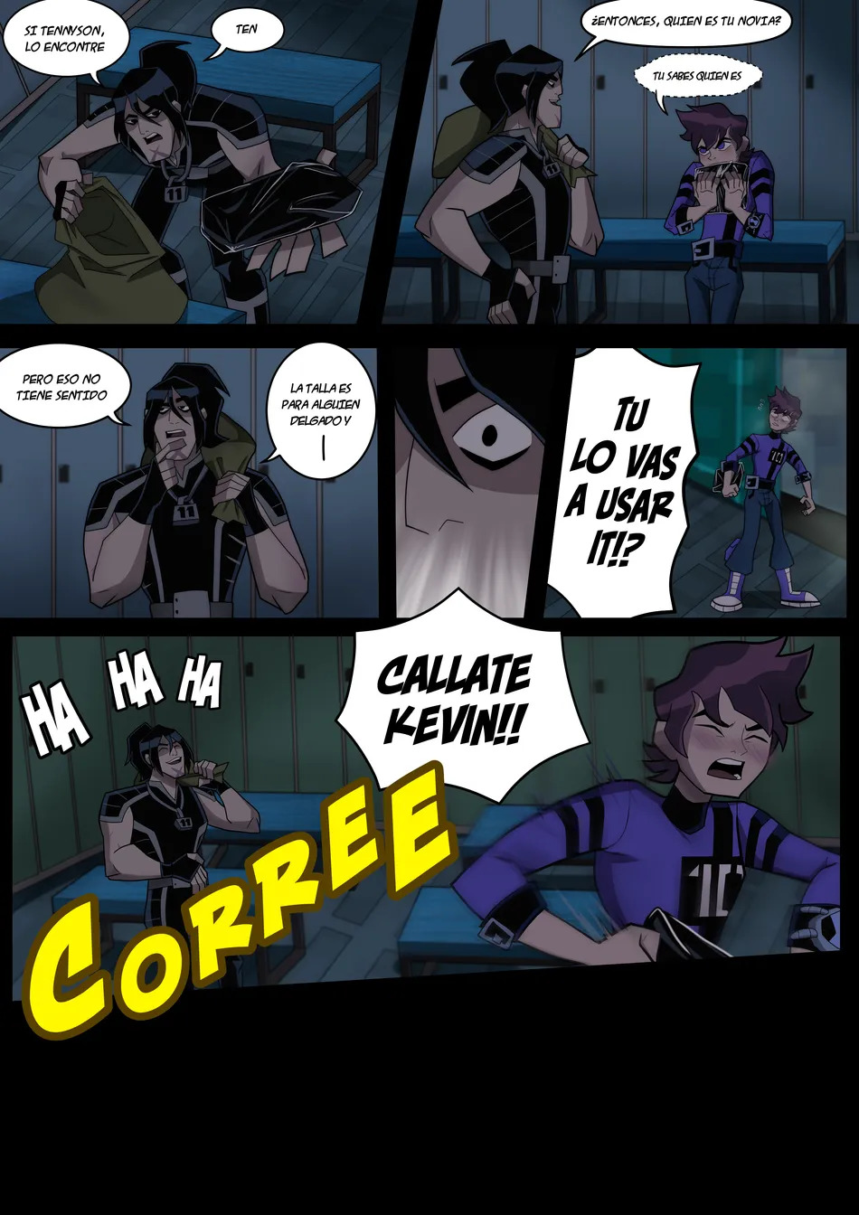 Benzarro Comic – BEN10 x ROOK