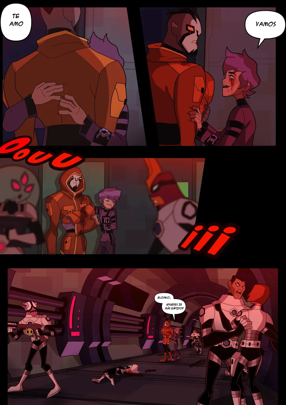 Benzarro Comic – BEN10 x ROOK
