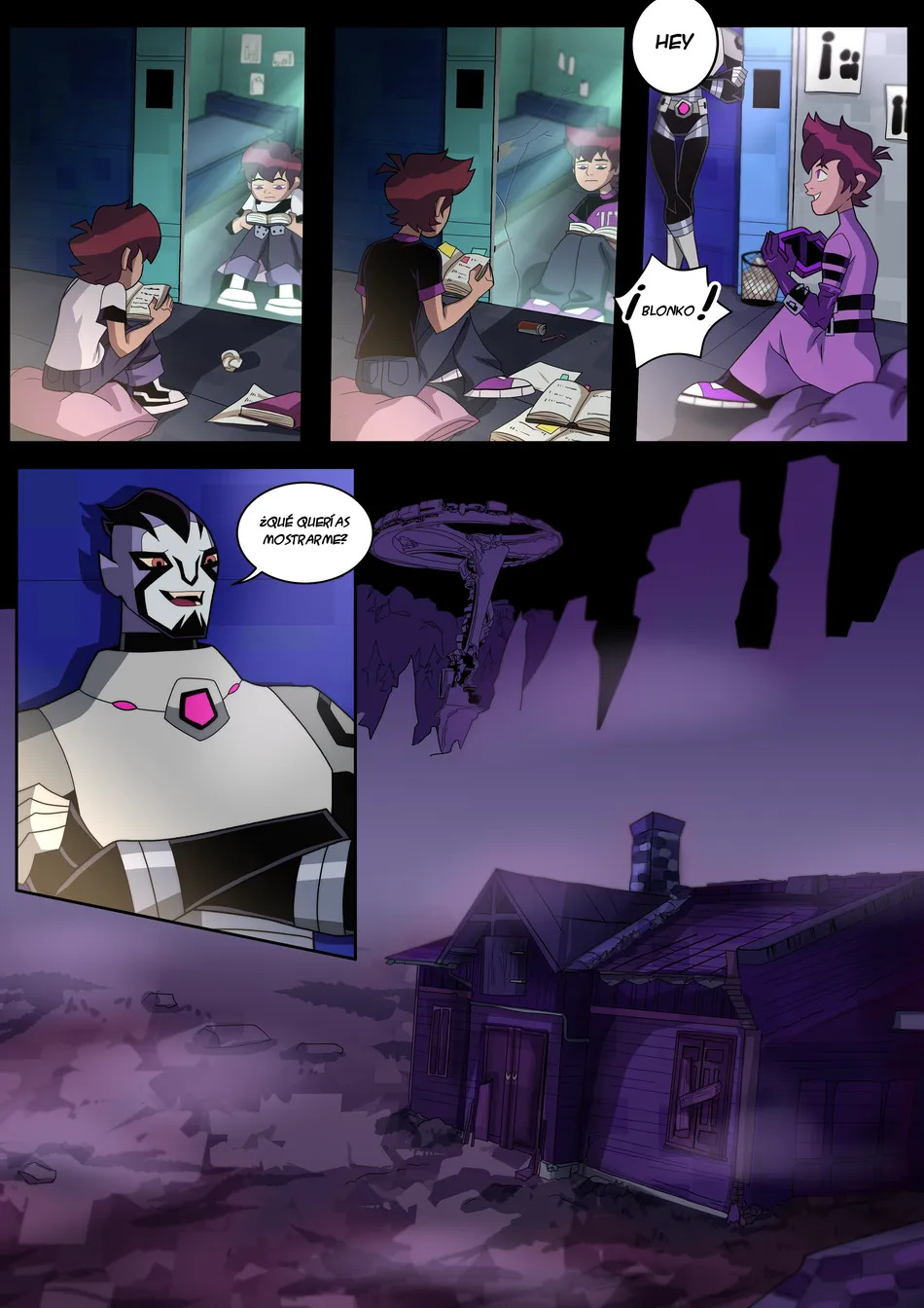 Benzarro Comic – BEN10 x ROOK