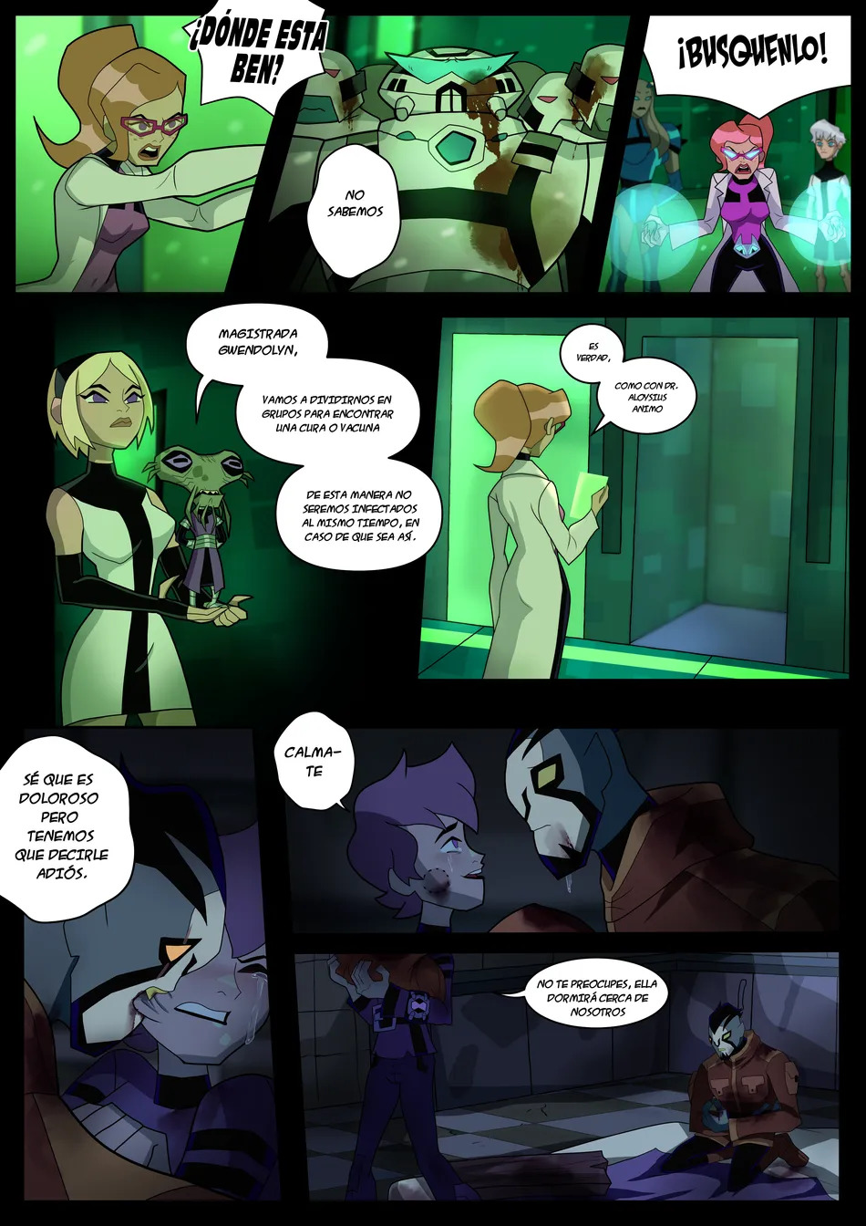 Benzarro Comic – BEN10 x ROOK