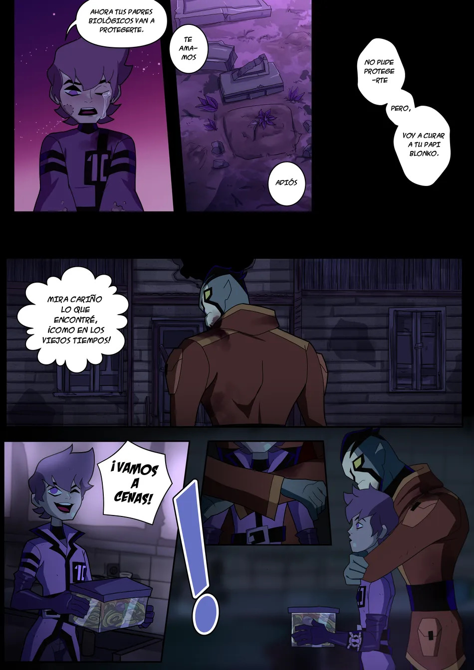 Benzarro Comic – BEN10 x ROOK