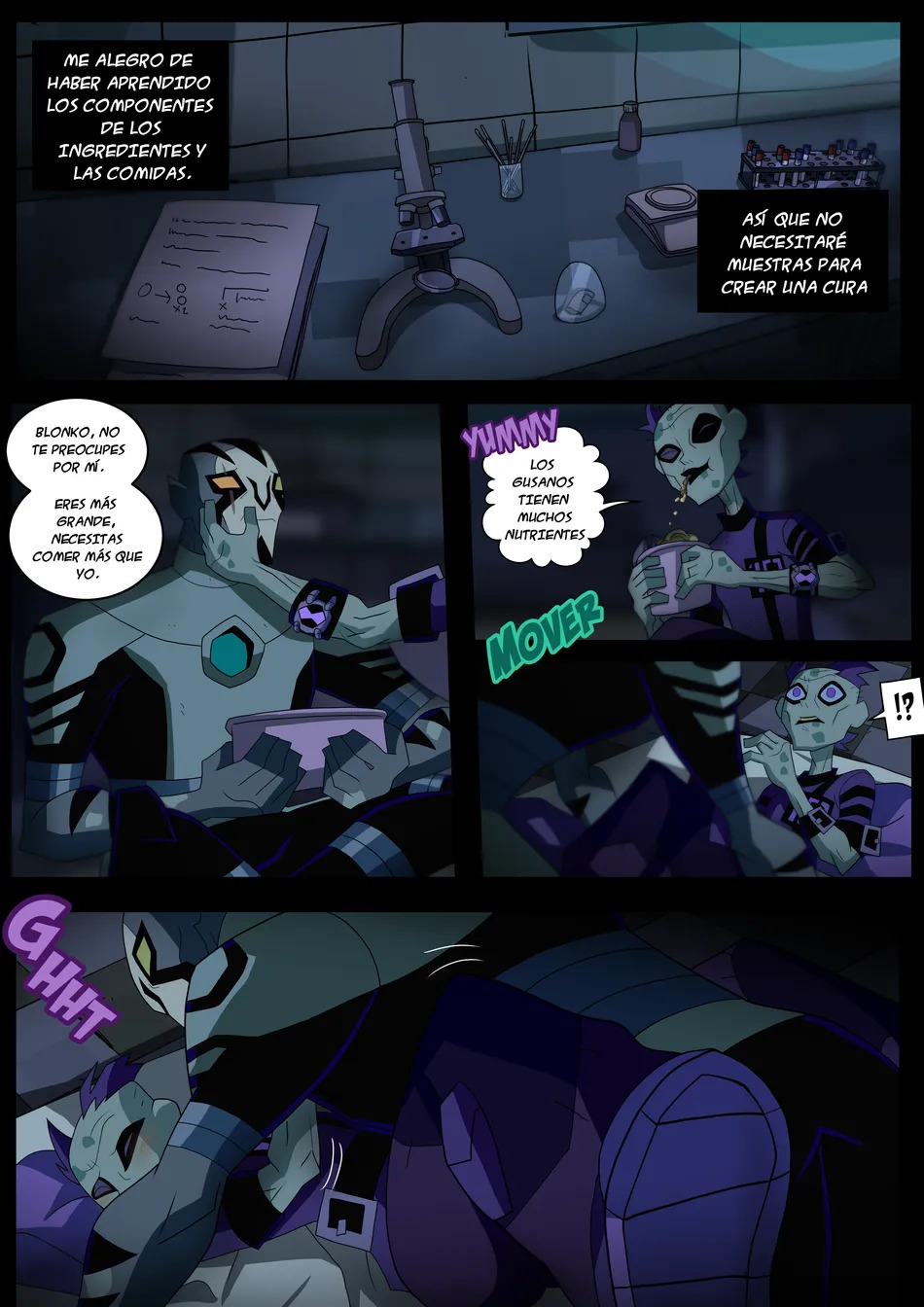 Benzarro Comic – BEN10 x ROOK