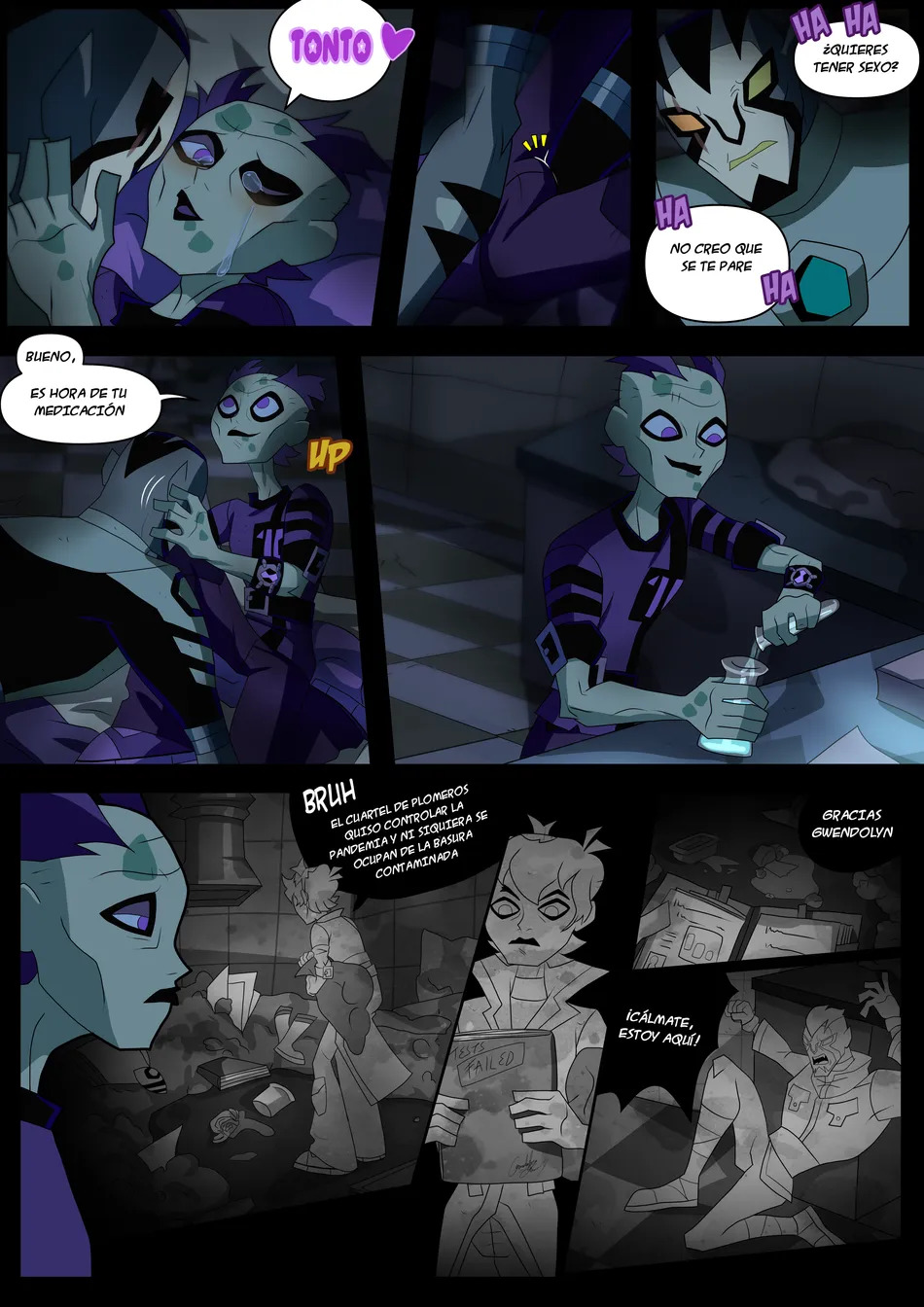 Benzarro Comic – BEN10 x ROOK