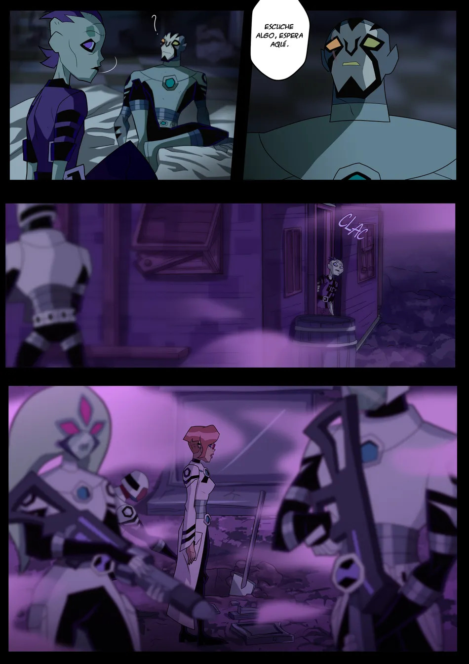Benzarro Comic – BEN10 x ROOK