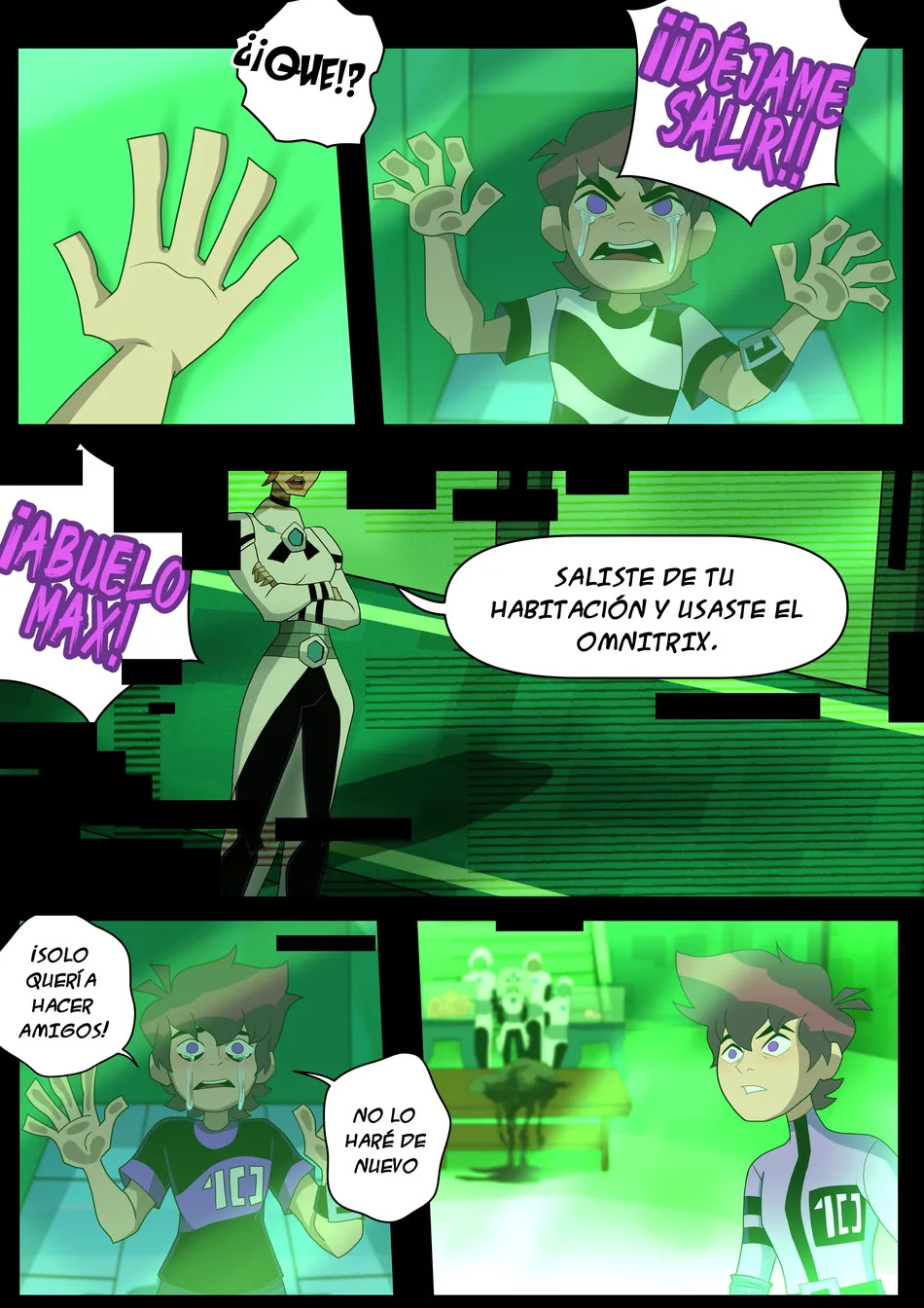 Benzarro Comic – BEN10 x ROOK