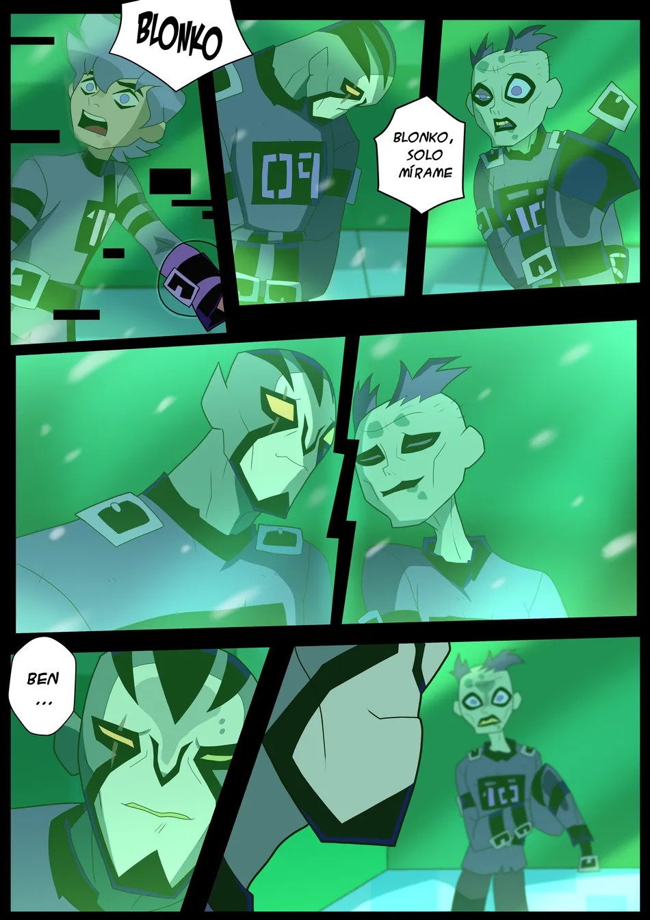 Benzarro Comic – BEN10 x ROOK