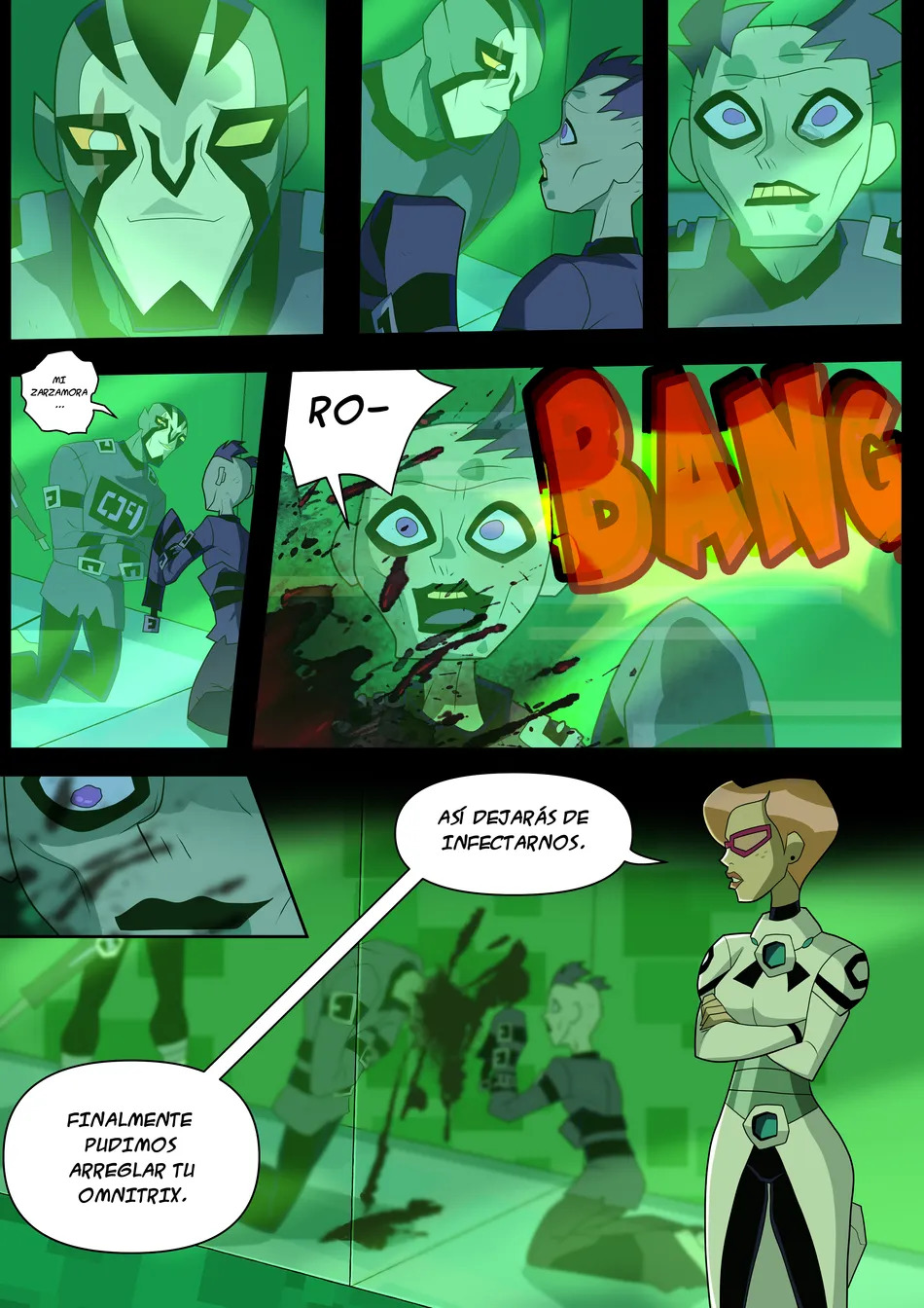 Benzarro Comic – BEN10 x ROOK