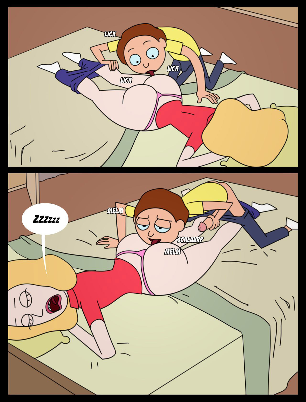 BETH and MORTY Comic