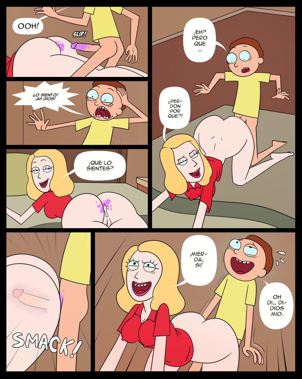 BETH and MORTY Comic