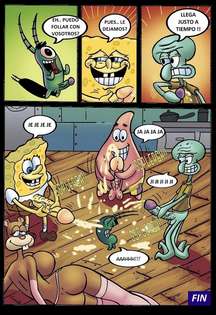 BOB ESPONJA Parodia Porno