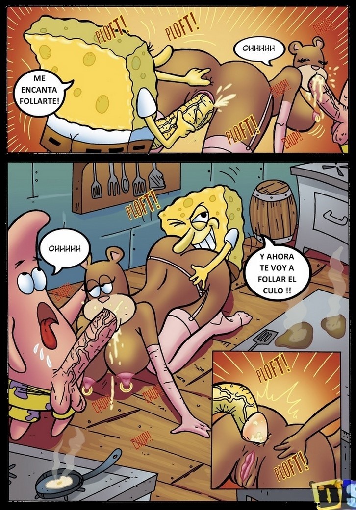 BOB ESPONJA Parodia Porno