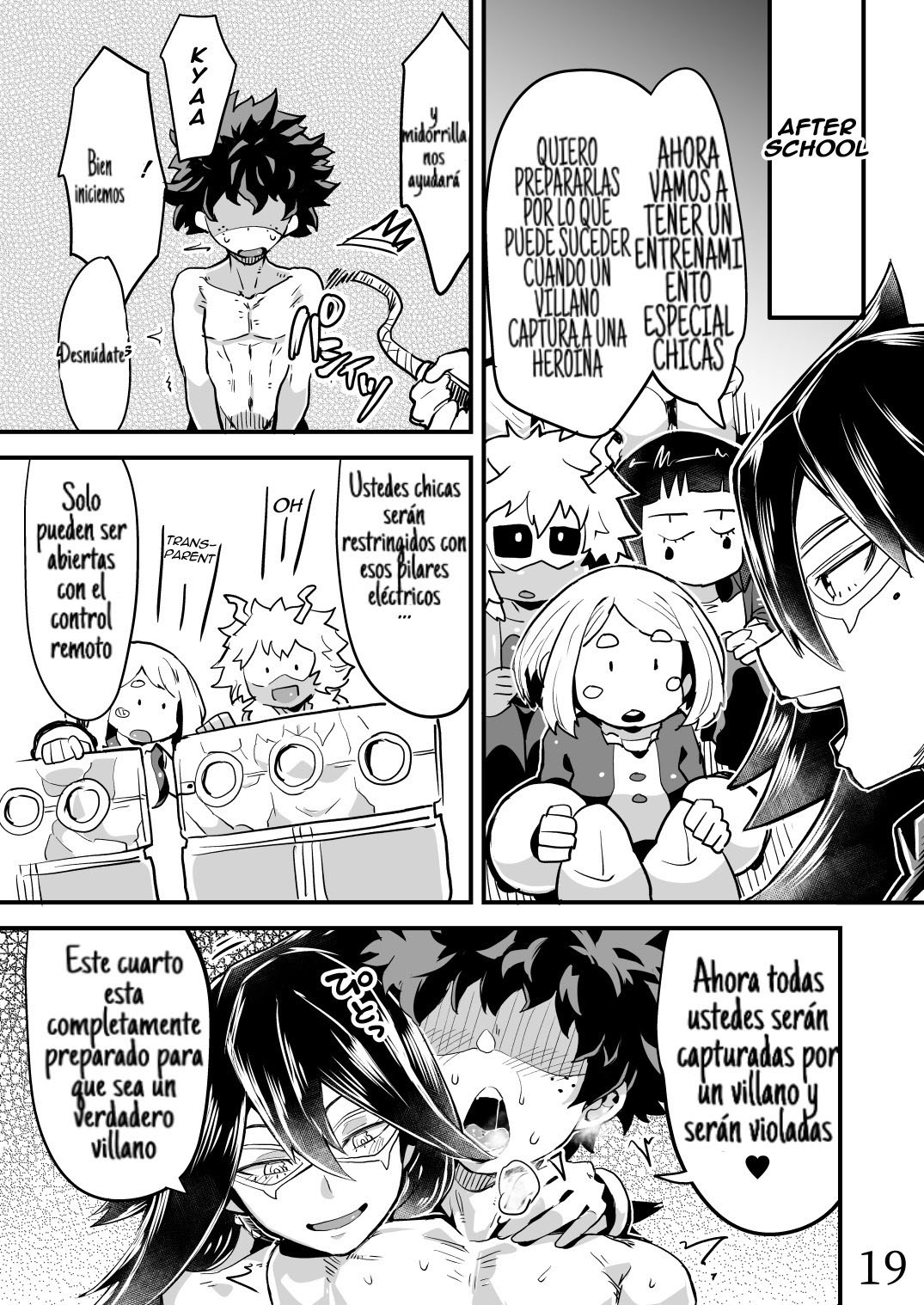 BOKU to Nottori Villain NAKADEMIA parte 2