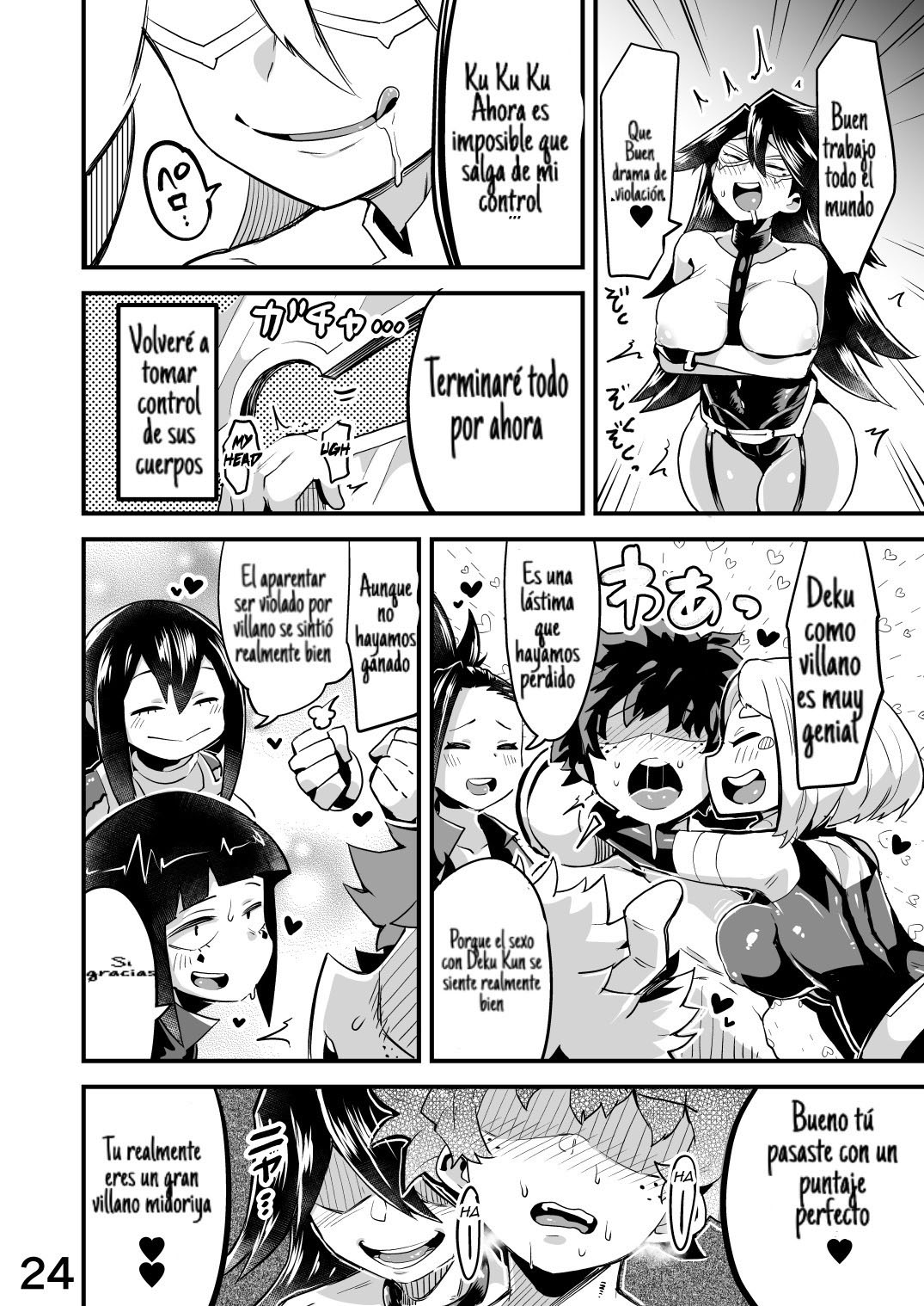 BOKU to Nottori Villain NAKADEMIA parte 2