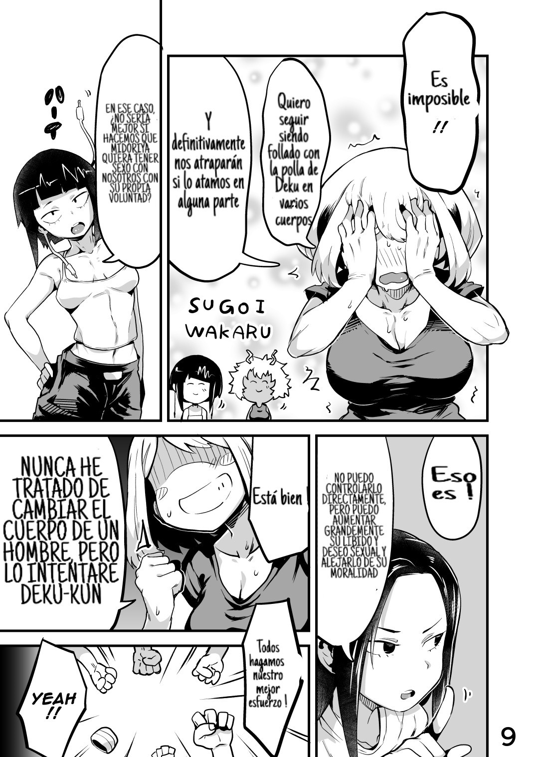 BOKU to Nottori Villain NAKADEMIA parte 2