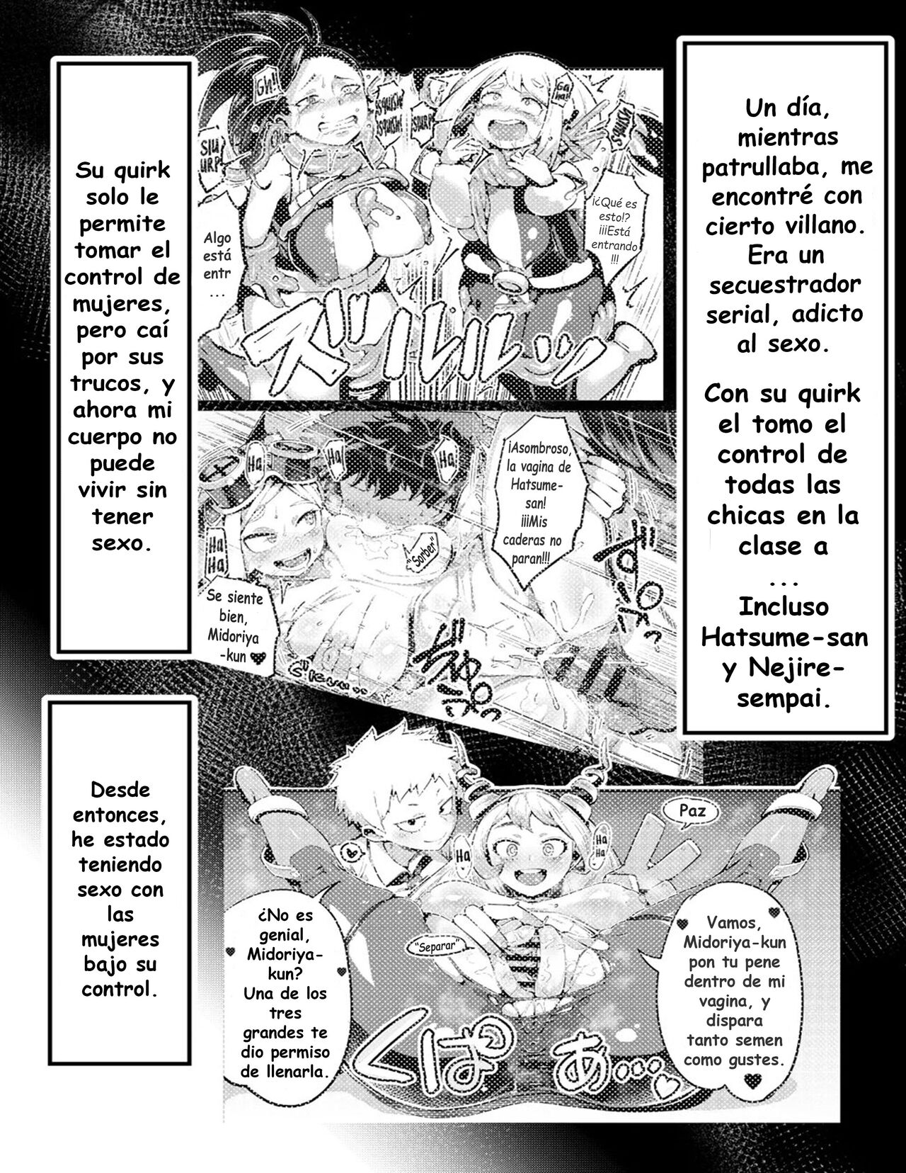 BOKU to Nottori Villain NAKADEMIA parte 4