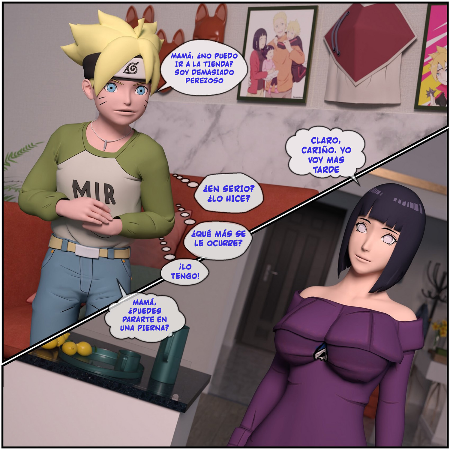 BORUTO and the JIRAIYA scroll parte 1