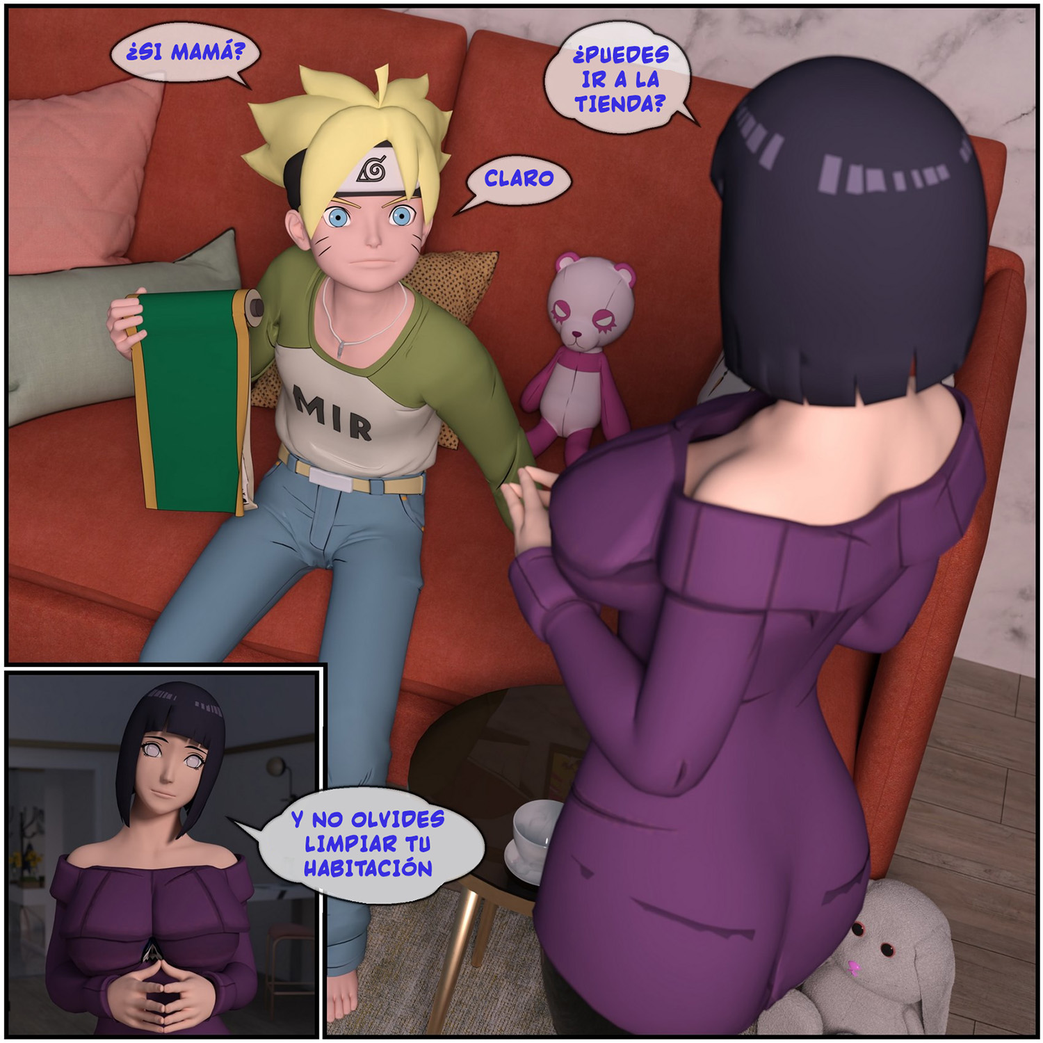 BORUTO and the JIRAIYA scroll parte 1