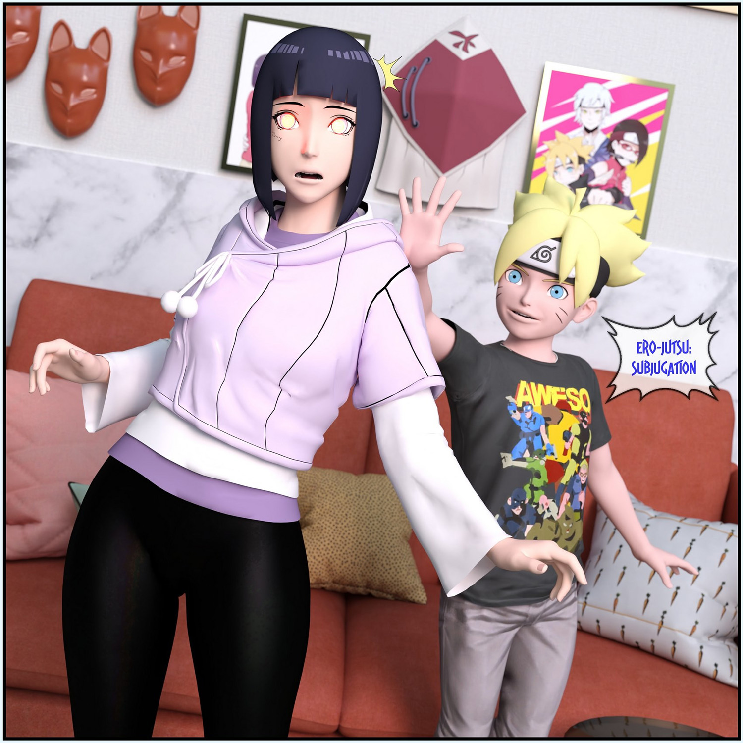 BORUTO and the JIRAIYA scroll parte 2