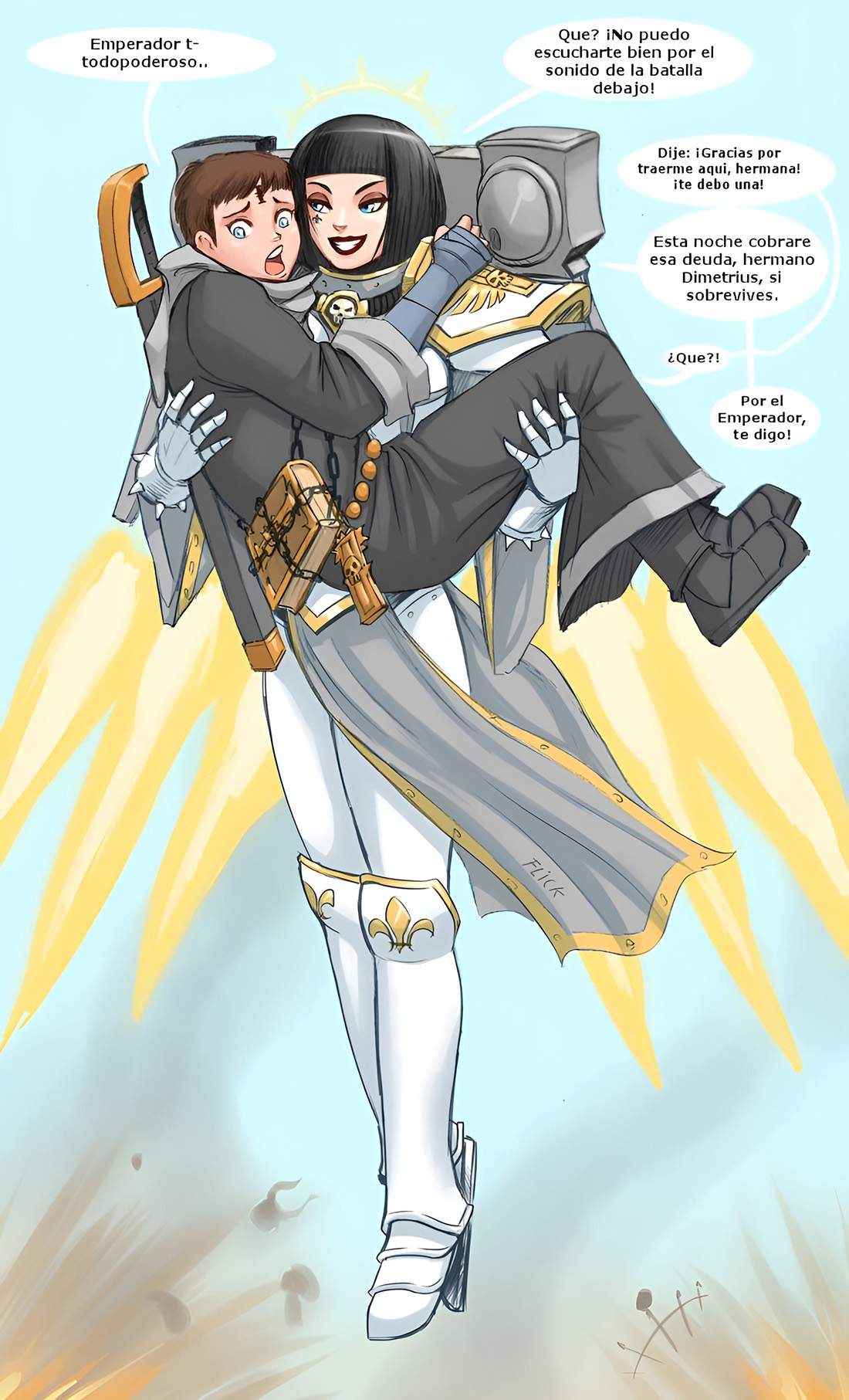 Brother DEMETRIUS and Battle SISTERS