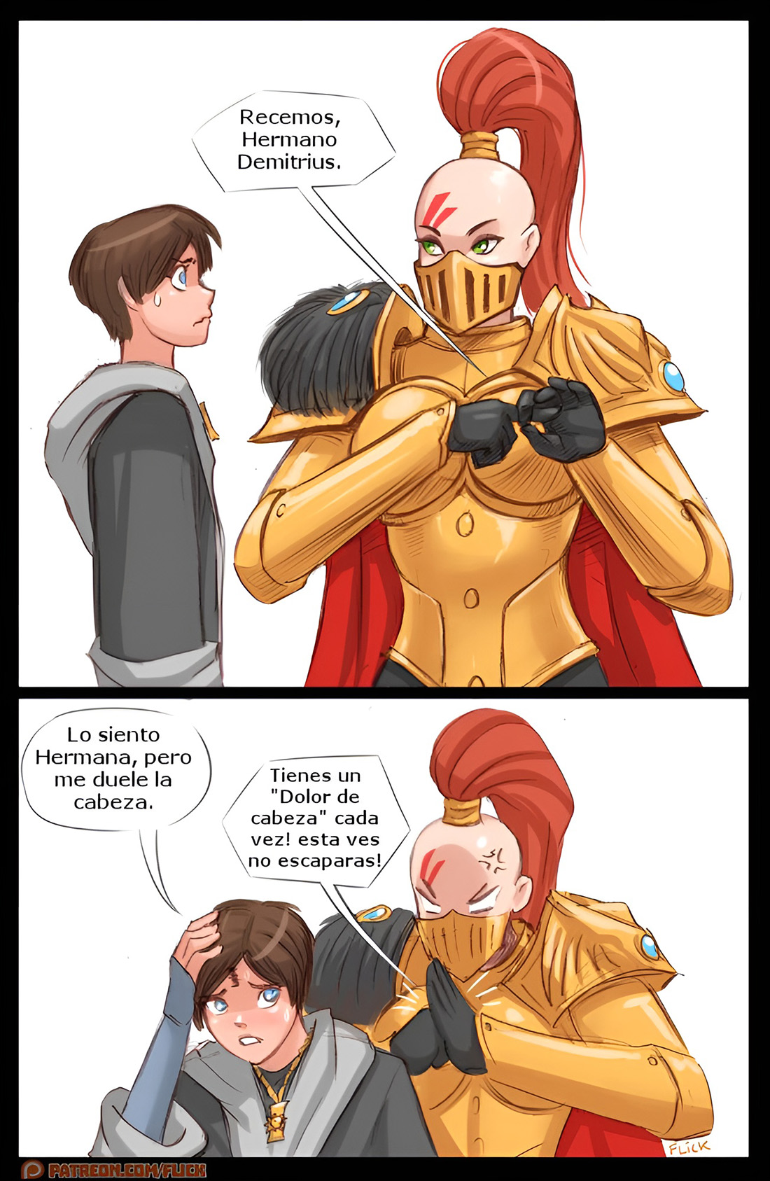 Brother DEMETRIUS and Battle SISTERS