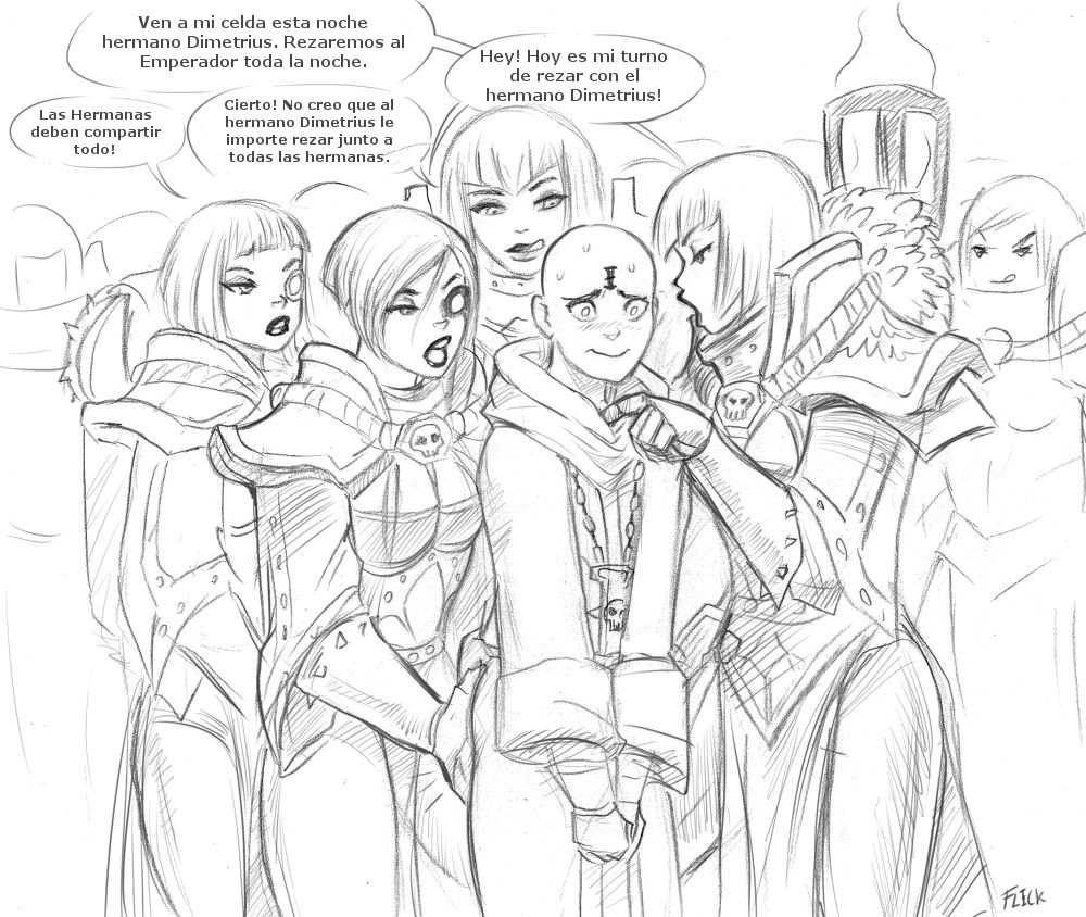 Brother DEMETRIUS and Battle SISTERS