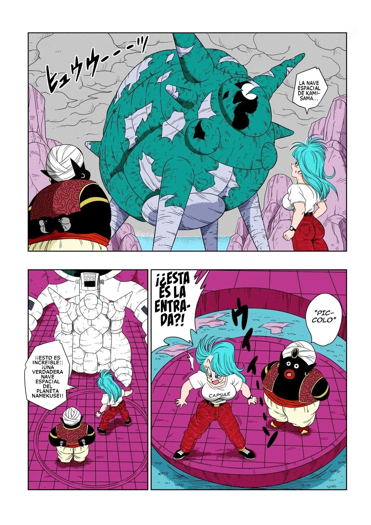 BULMA conoce a Mister POPO
