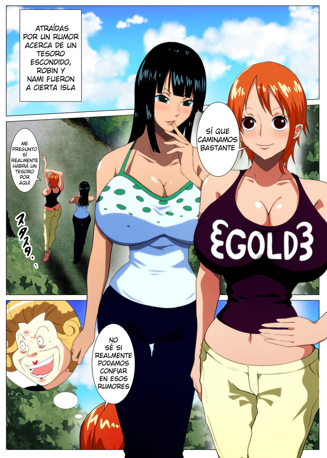 Buxom FEMALE PIRATES treasure hunt