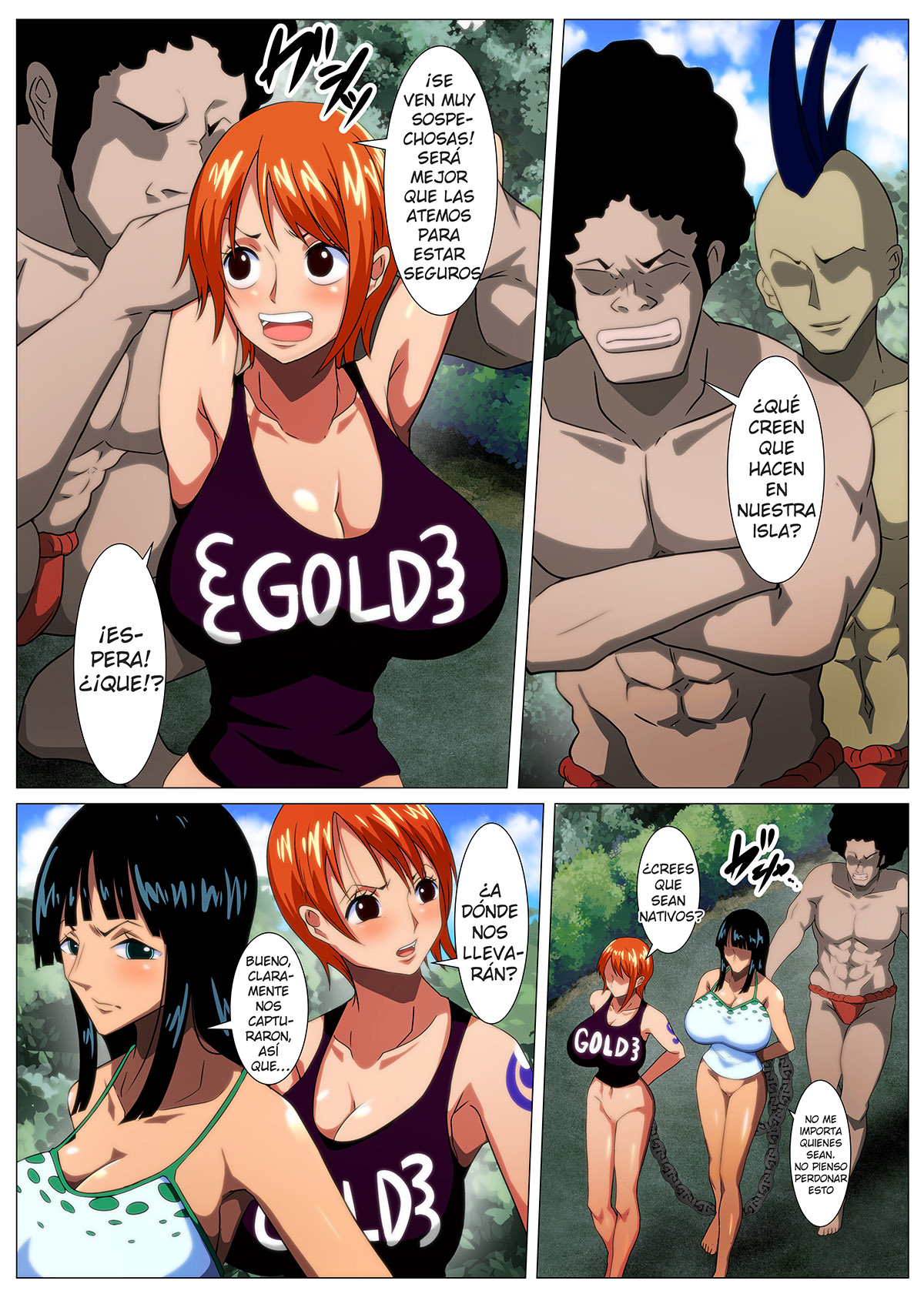 Buxom FEMALE PIRATES treasure hunt