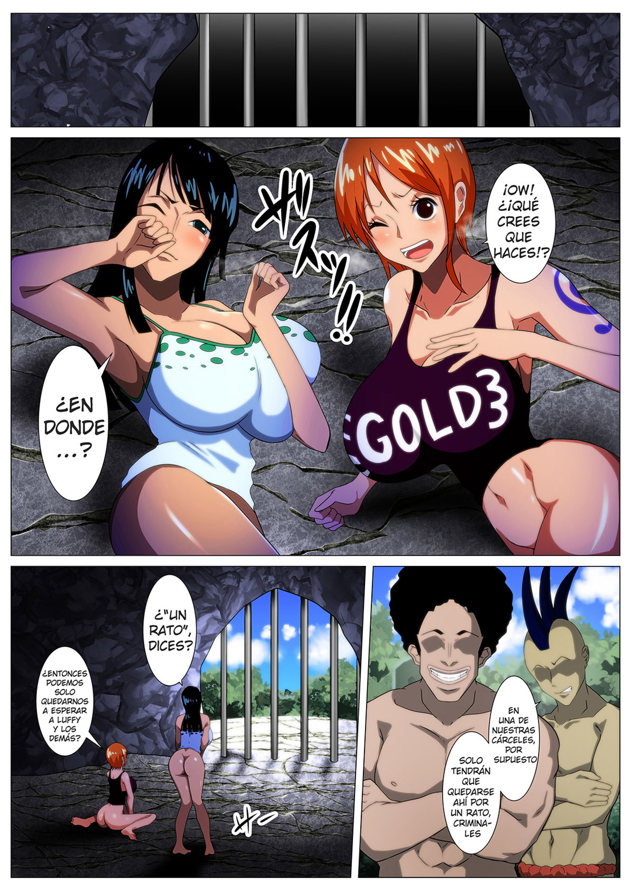 Buxom FEMALE PIRATES treasure hunt