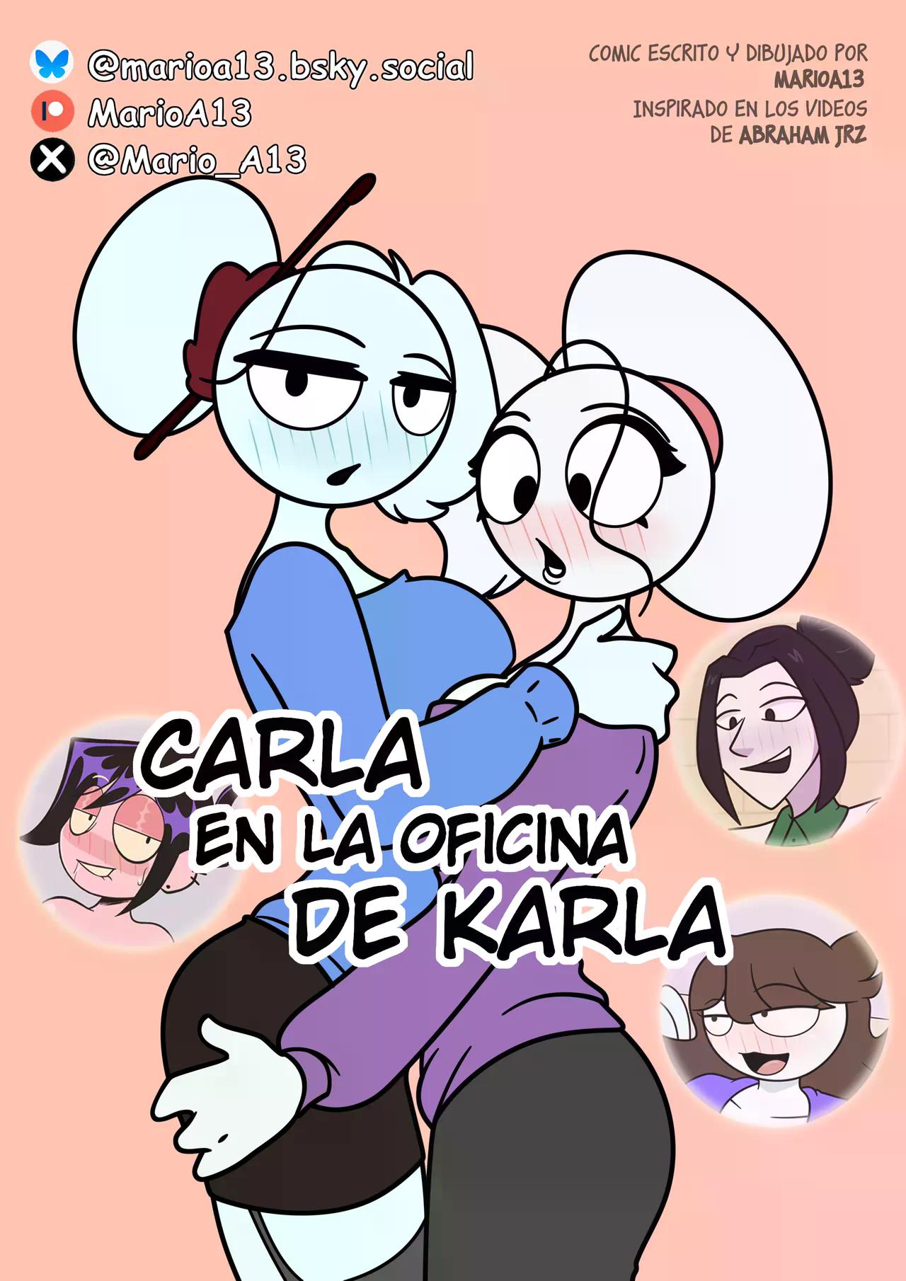 CARLA en la oficina de KARLA