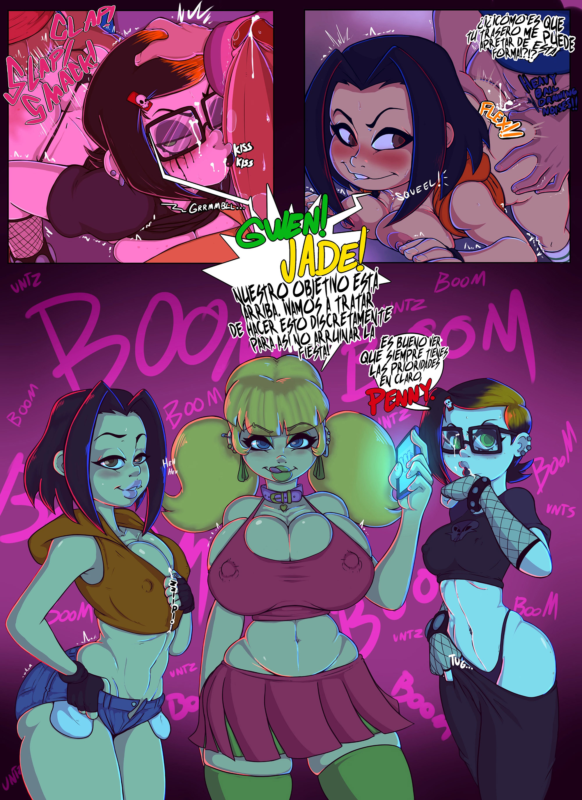 Cartoon COLLEGE PARTY