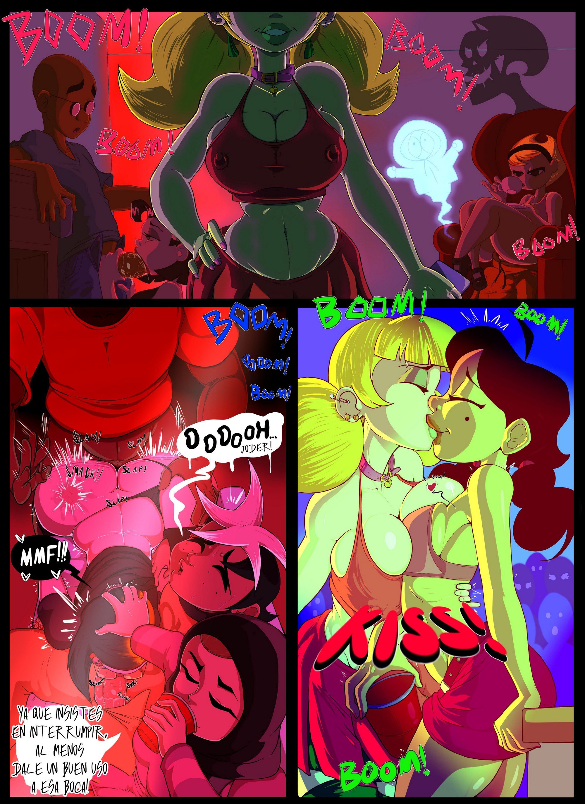 Cartoon COLLEGE PARTY