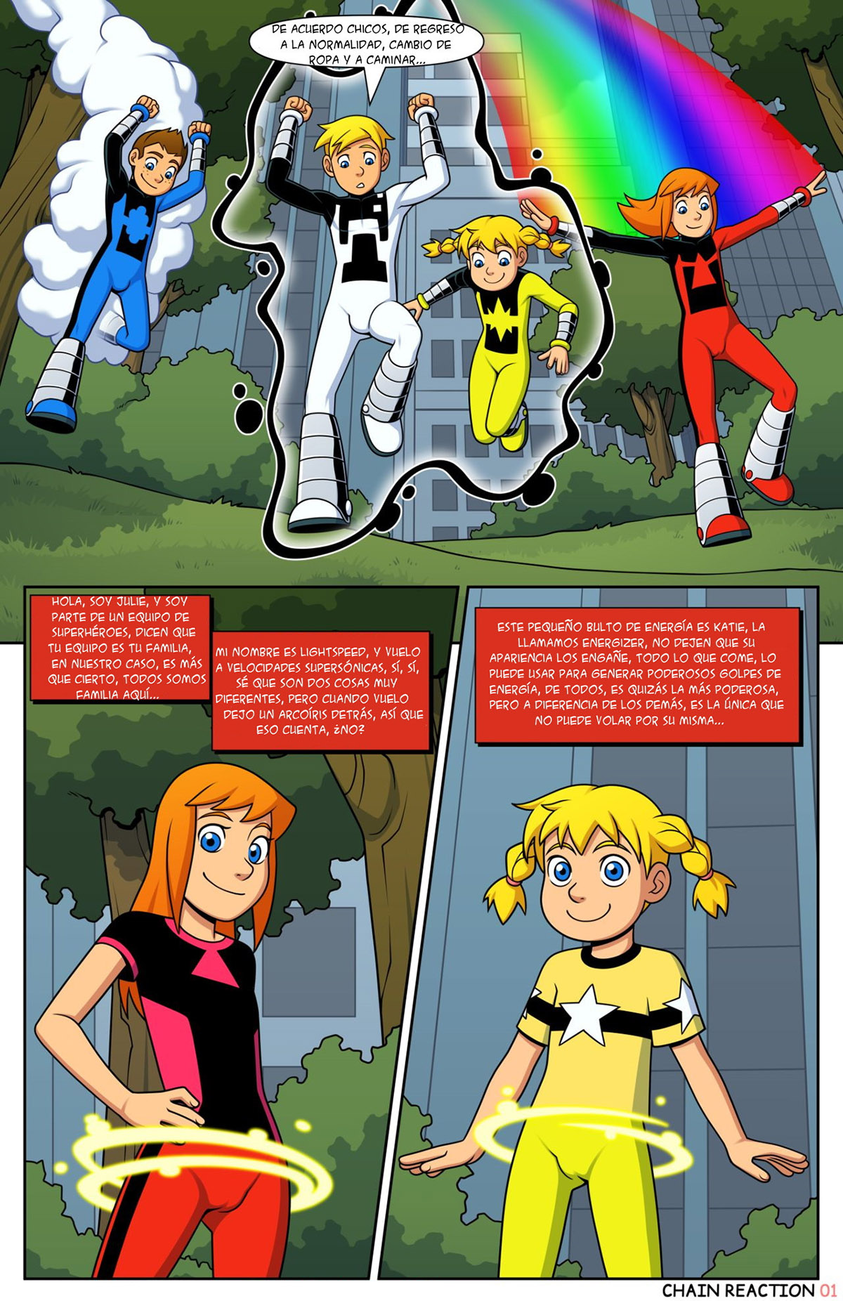 CHAIN Reaction parte 1