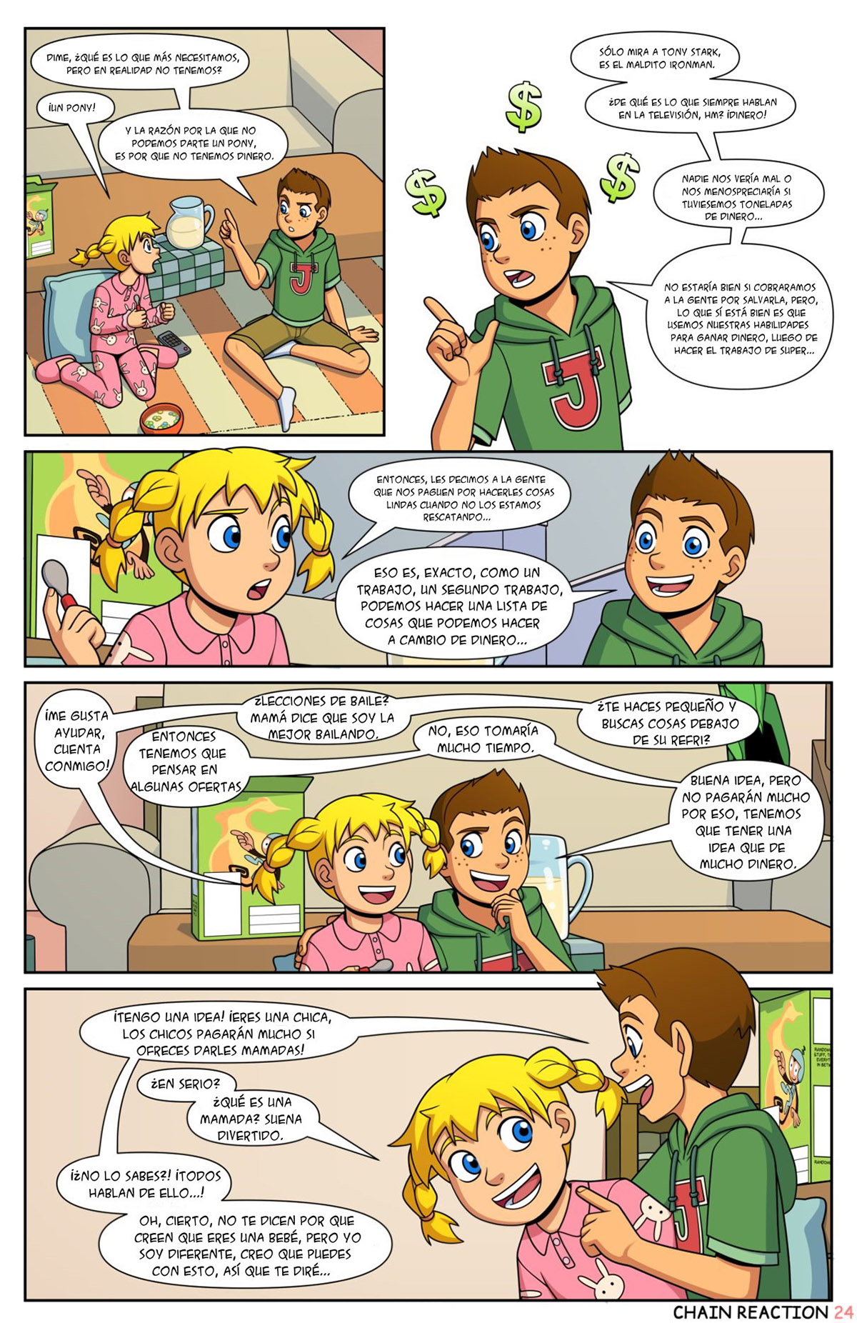 CHAIN Reaction parte 1