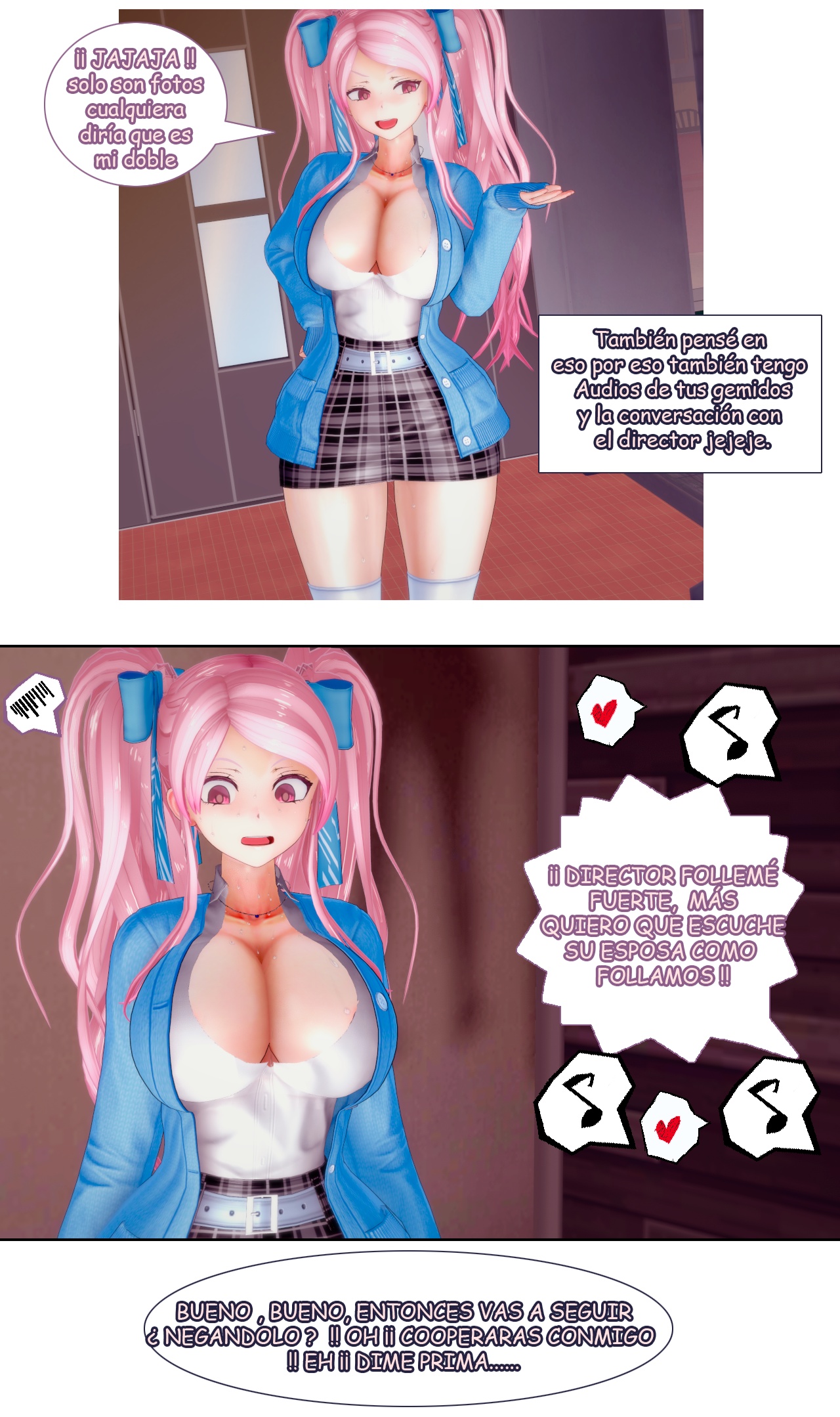 CHANTAJE SEXUAL a mi PRIMA la Idol parte 1