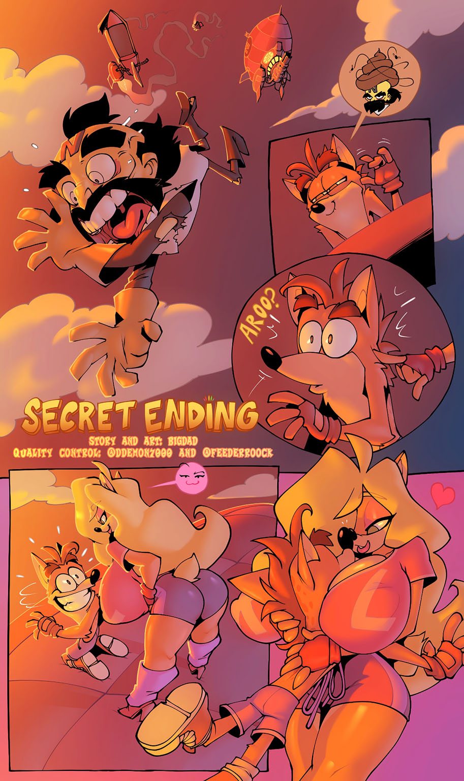 CRASH BANDICOOT Secret Ending