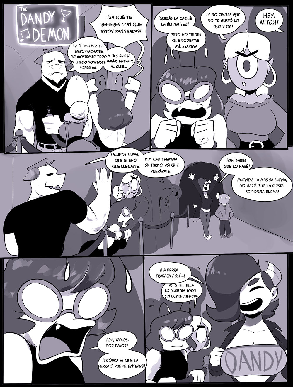 DANDY DEMONS 4 - Work