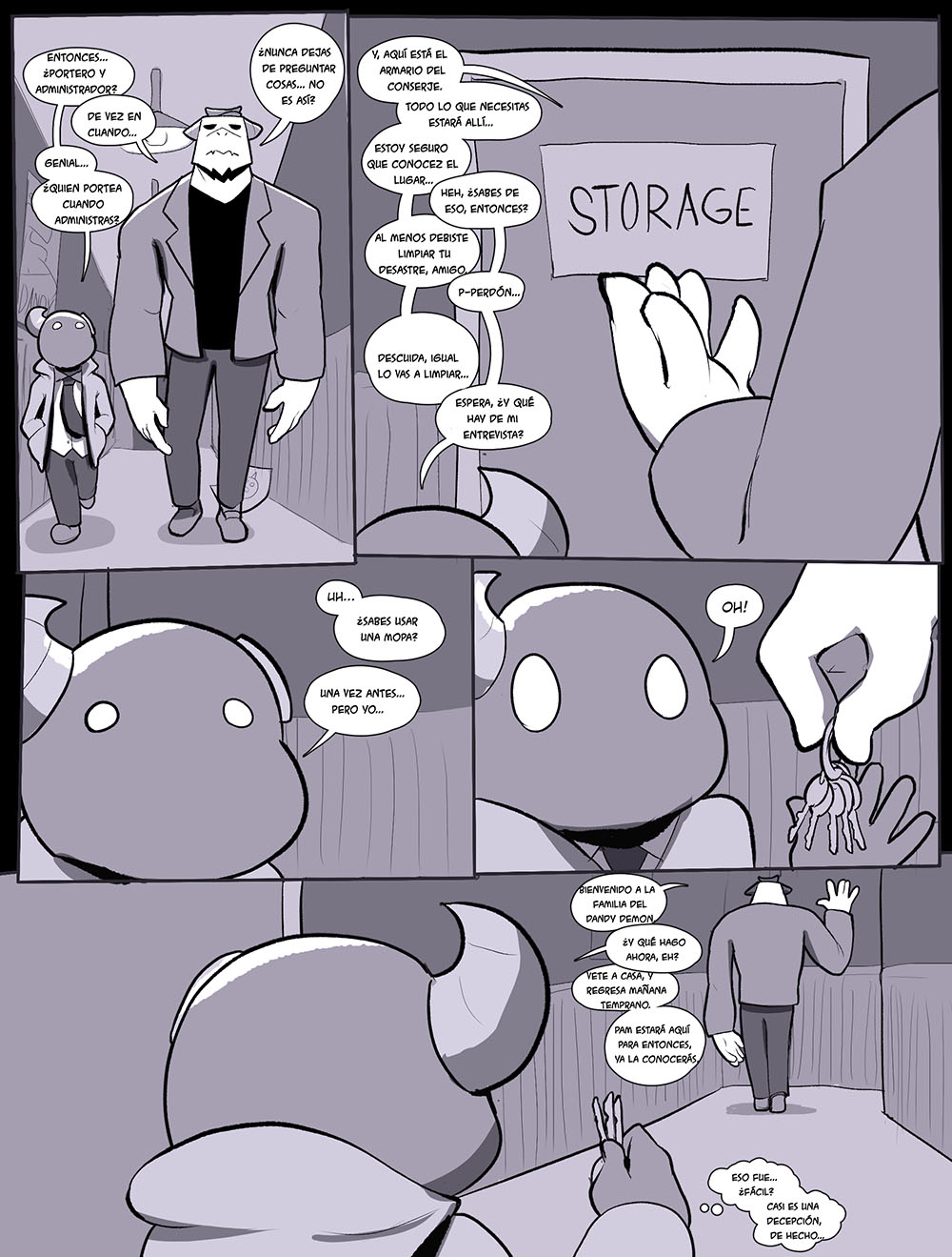 DANDY DEMONS 4 - Work