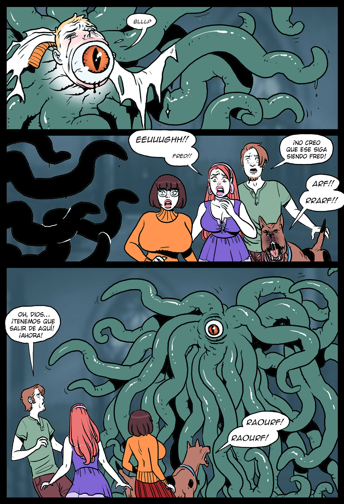 DAPHNE VELMA vs Tentacles