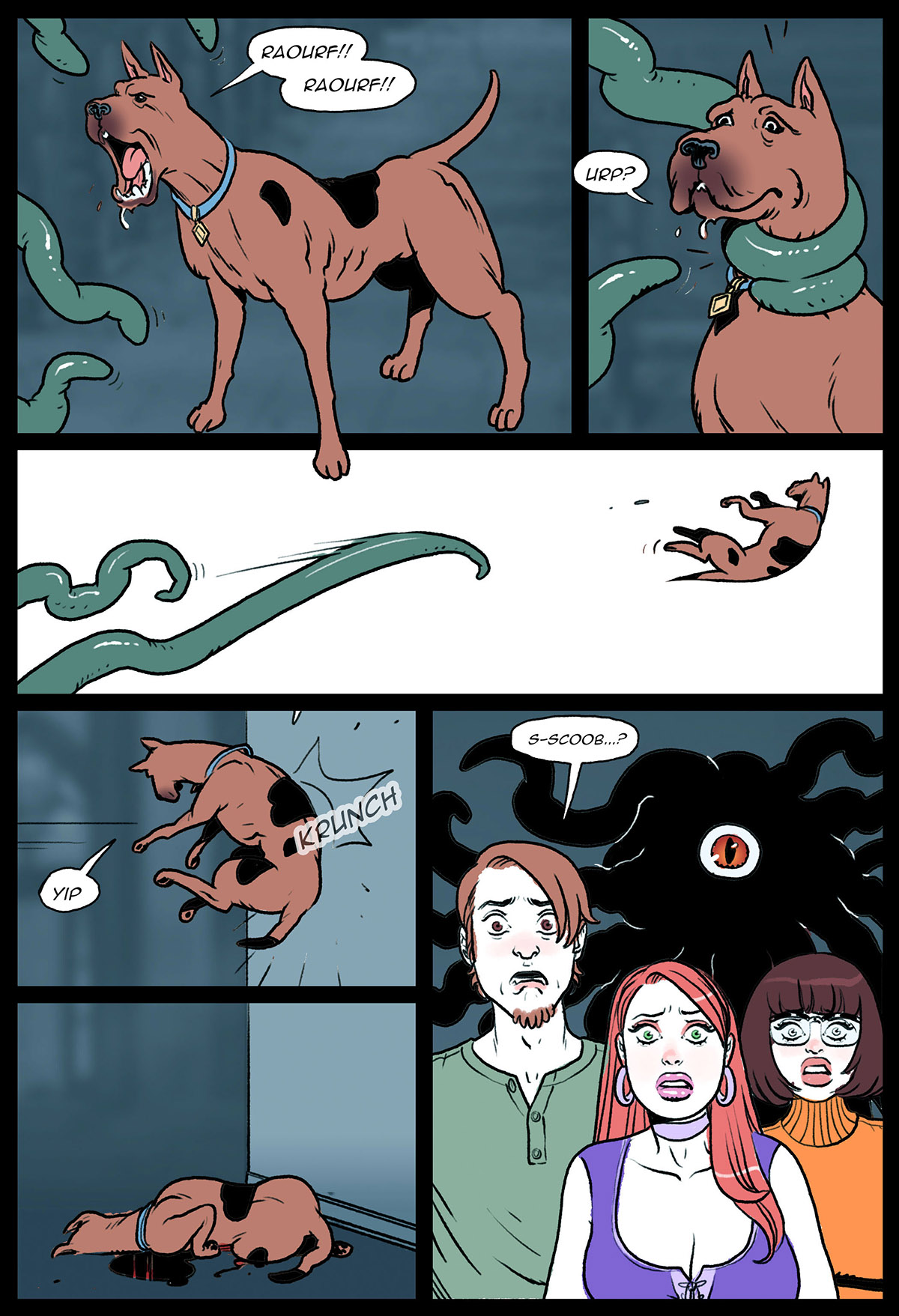 DAPHNE VELMA vs Tentacles