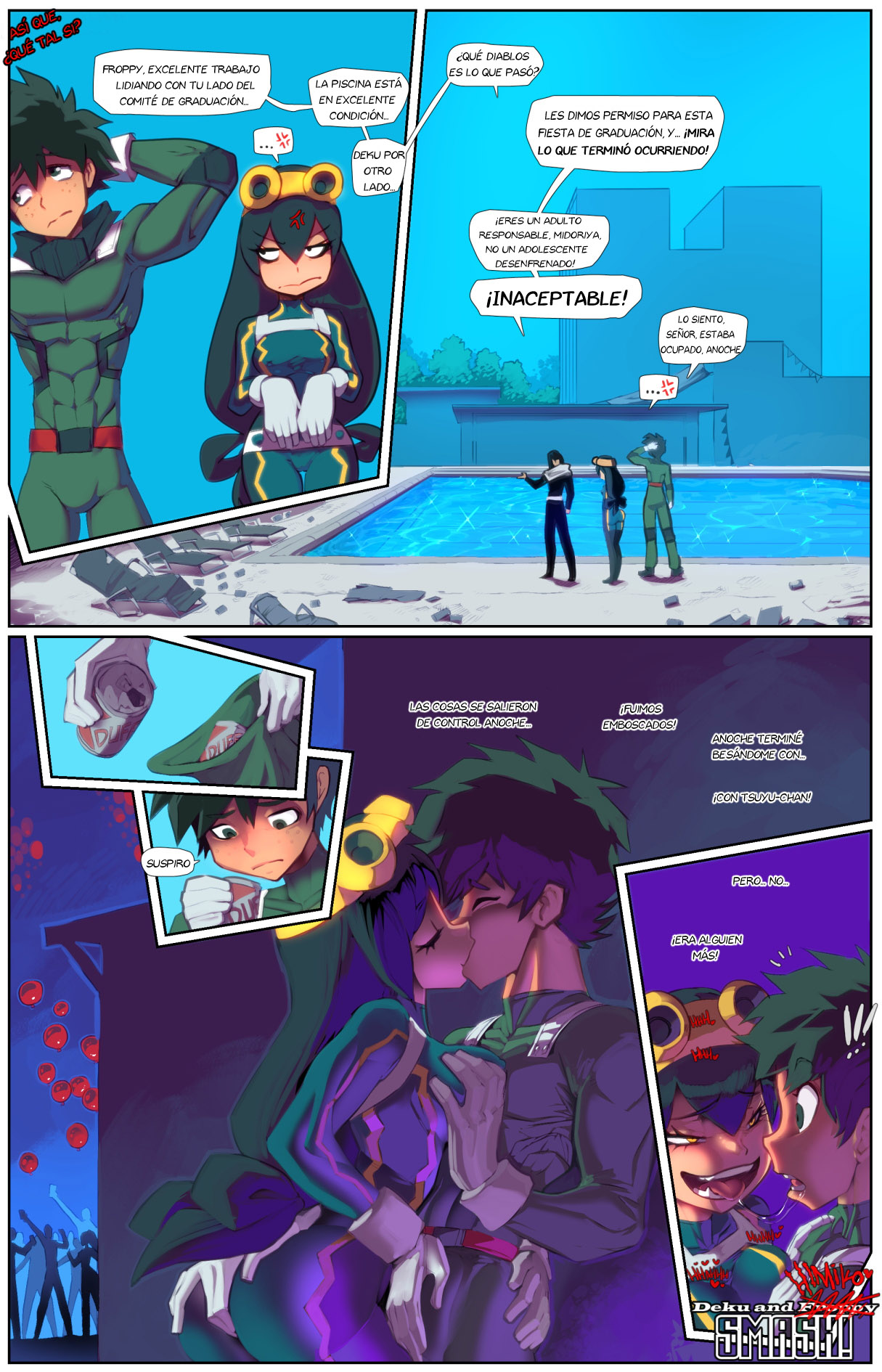 DEKU and HIMIKO Smash!