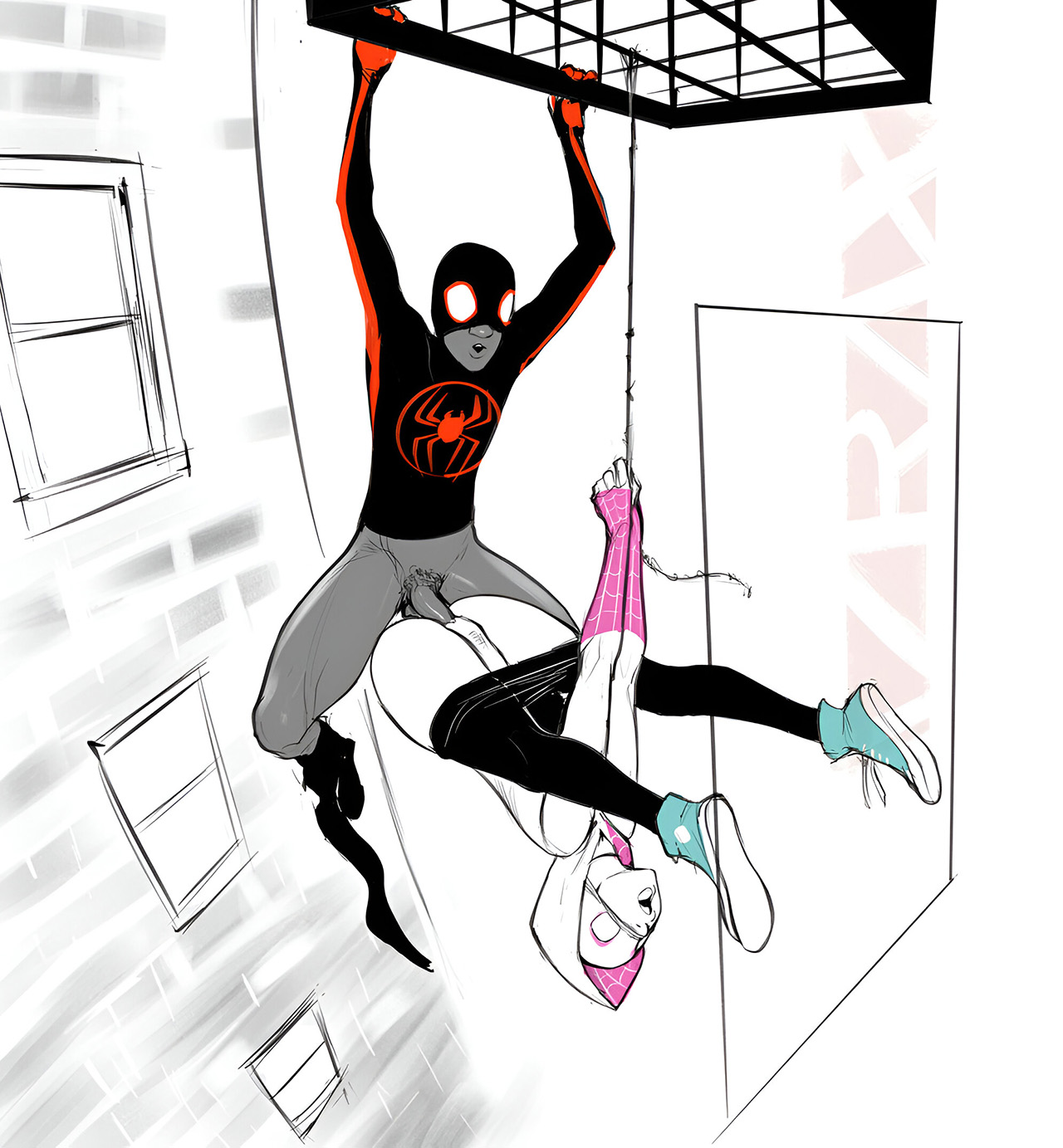 Dentro de SPIDER GWEN