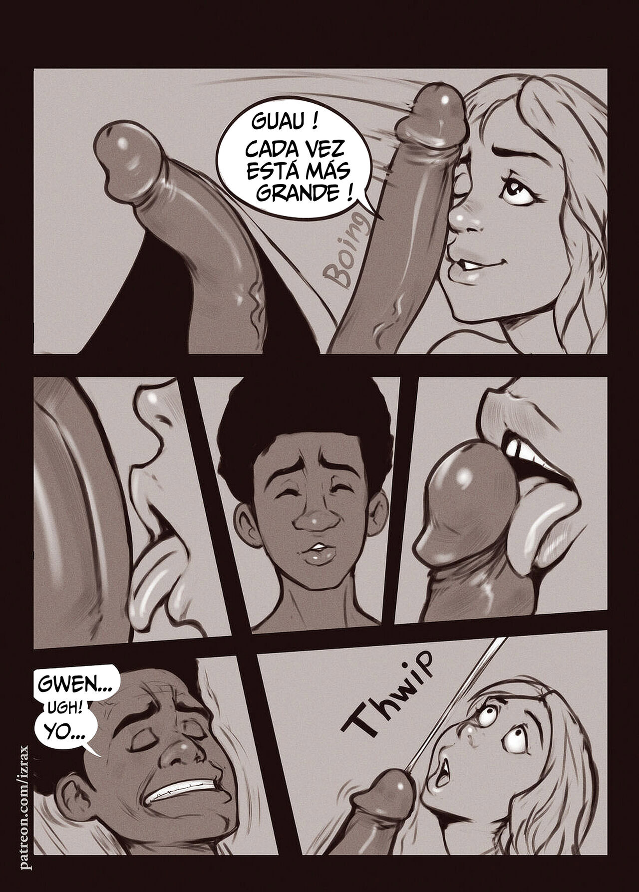 Dentro de SPIDER GWEN